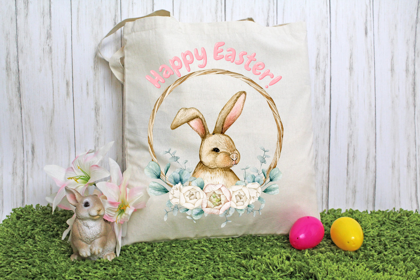 Easter Sublimation/DTF Tote Image Bundle