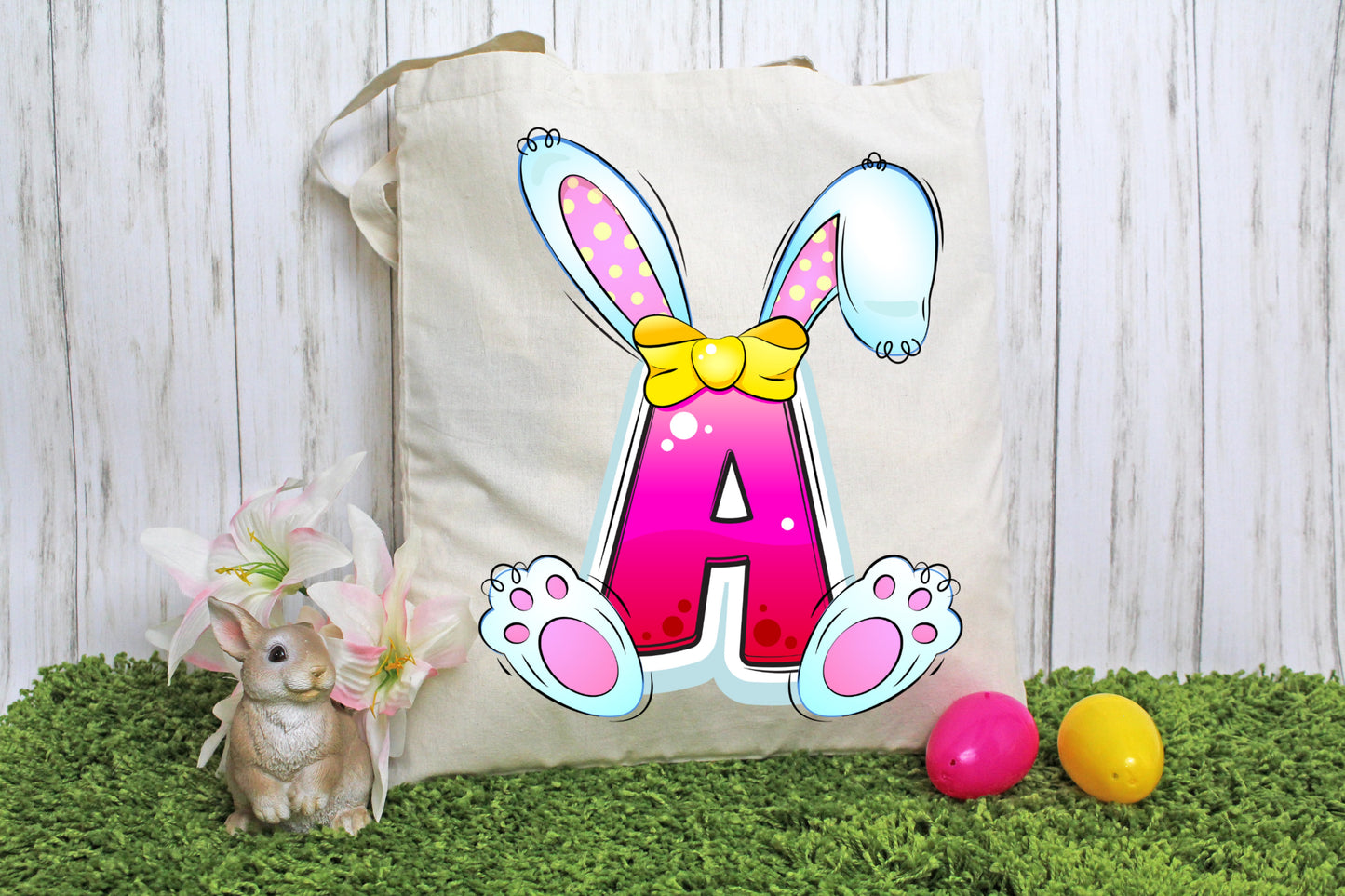 Easter Sublimation/DTF Tote Image Bundle