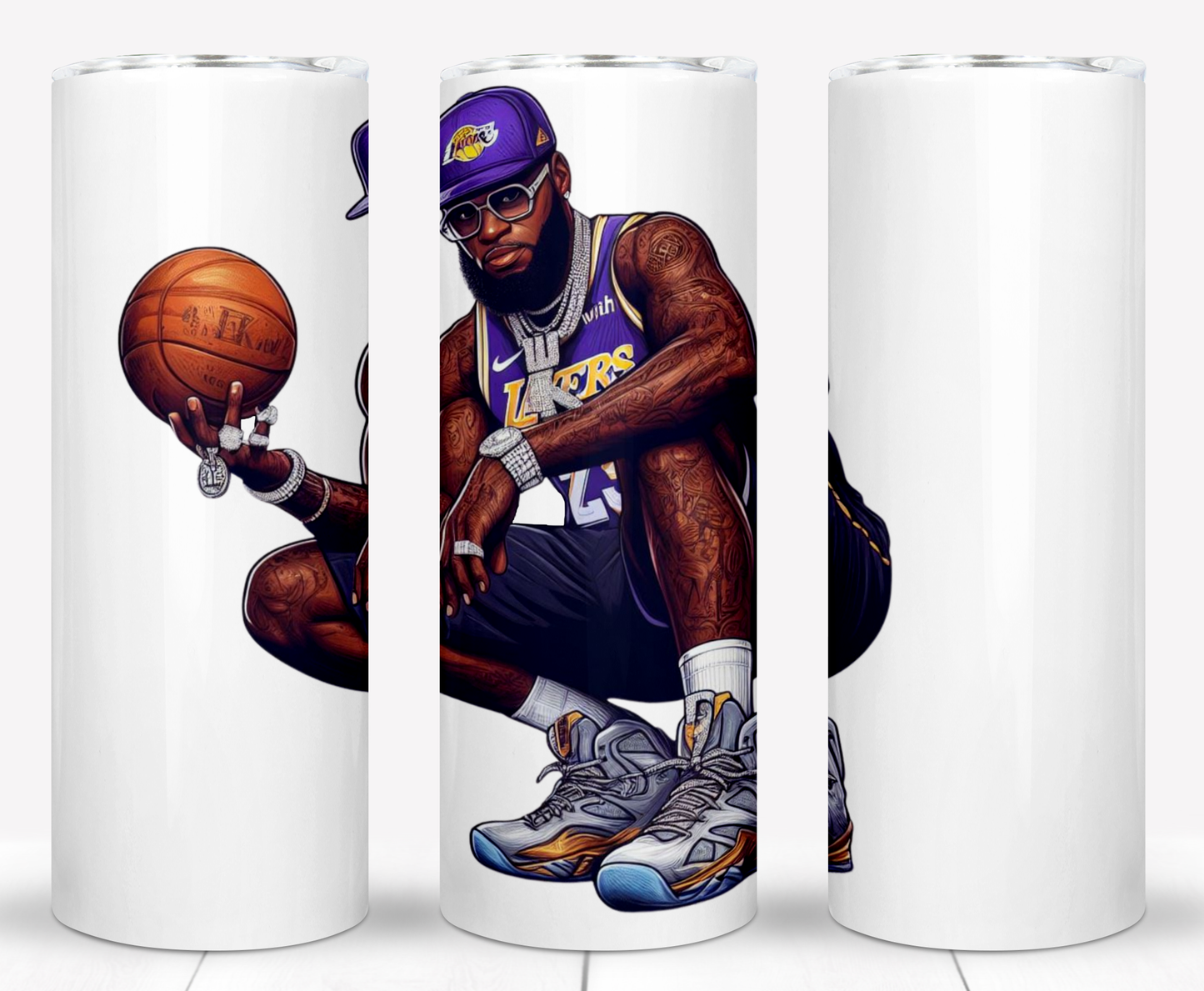 Basketball Sublimation 20oz Tumbler Images Bundle