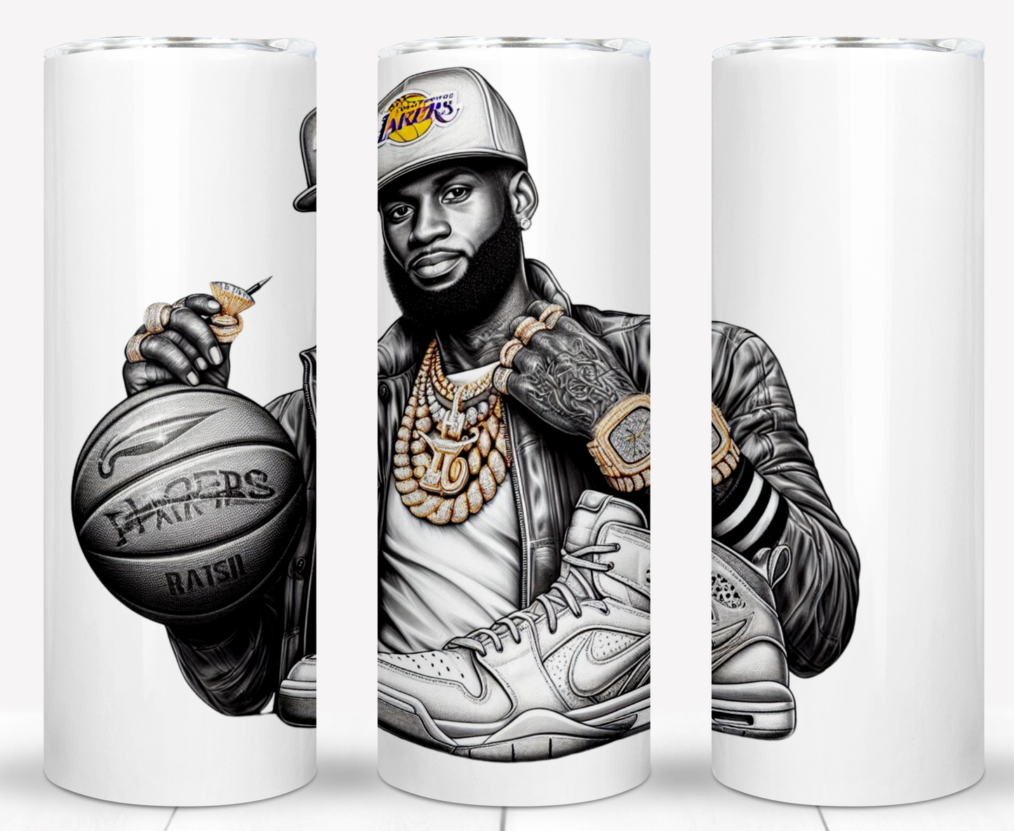 Basketball Sublimation 20oz Tumbler Images Bundle