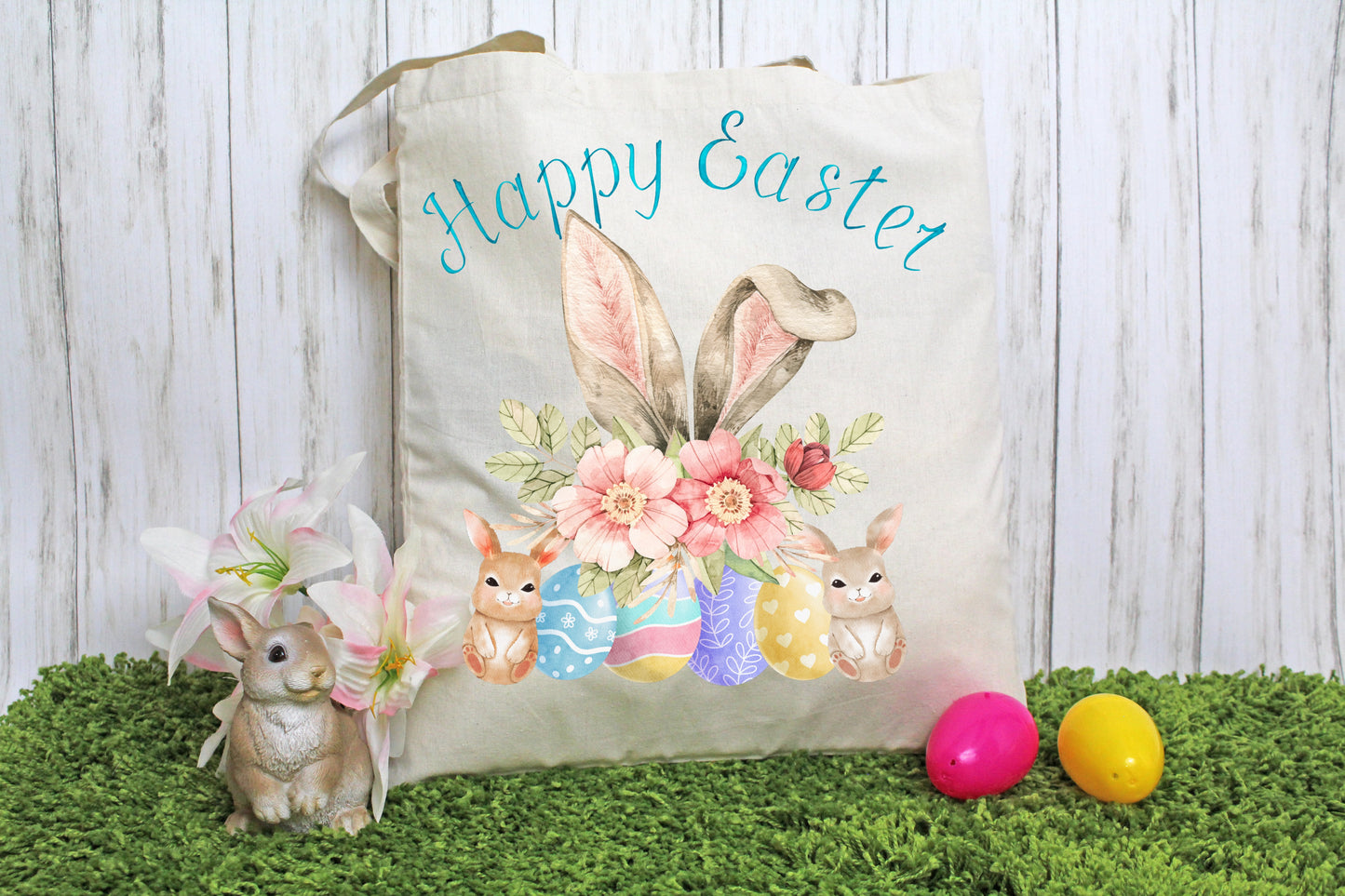 Easter Sublimation/DTF Tote Image Bundle