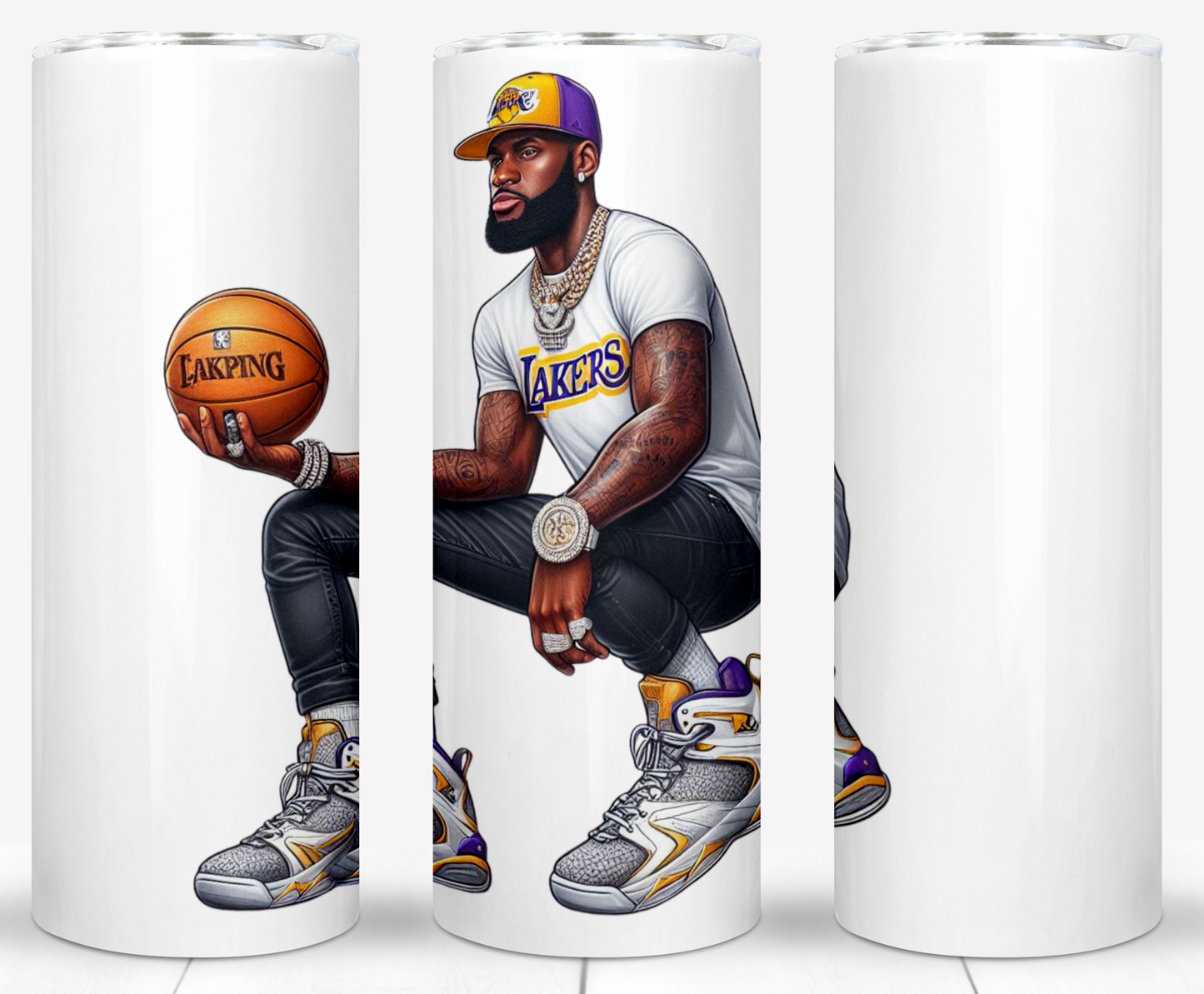 Basketball Sublimation 20oz Tumbler Images Bundle