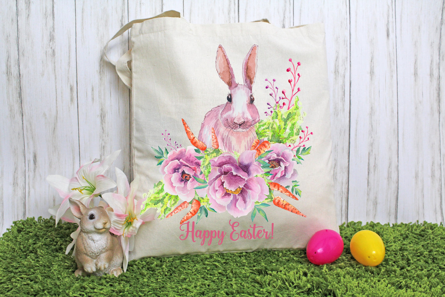 Easter Sublimation/DTF Tote Image Bundle