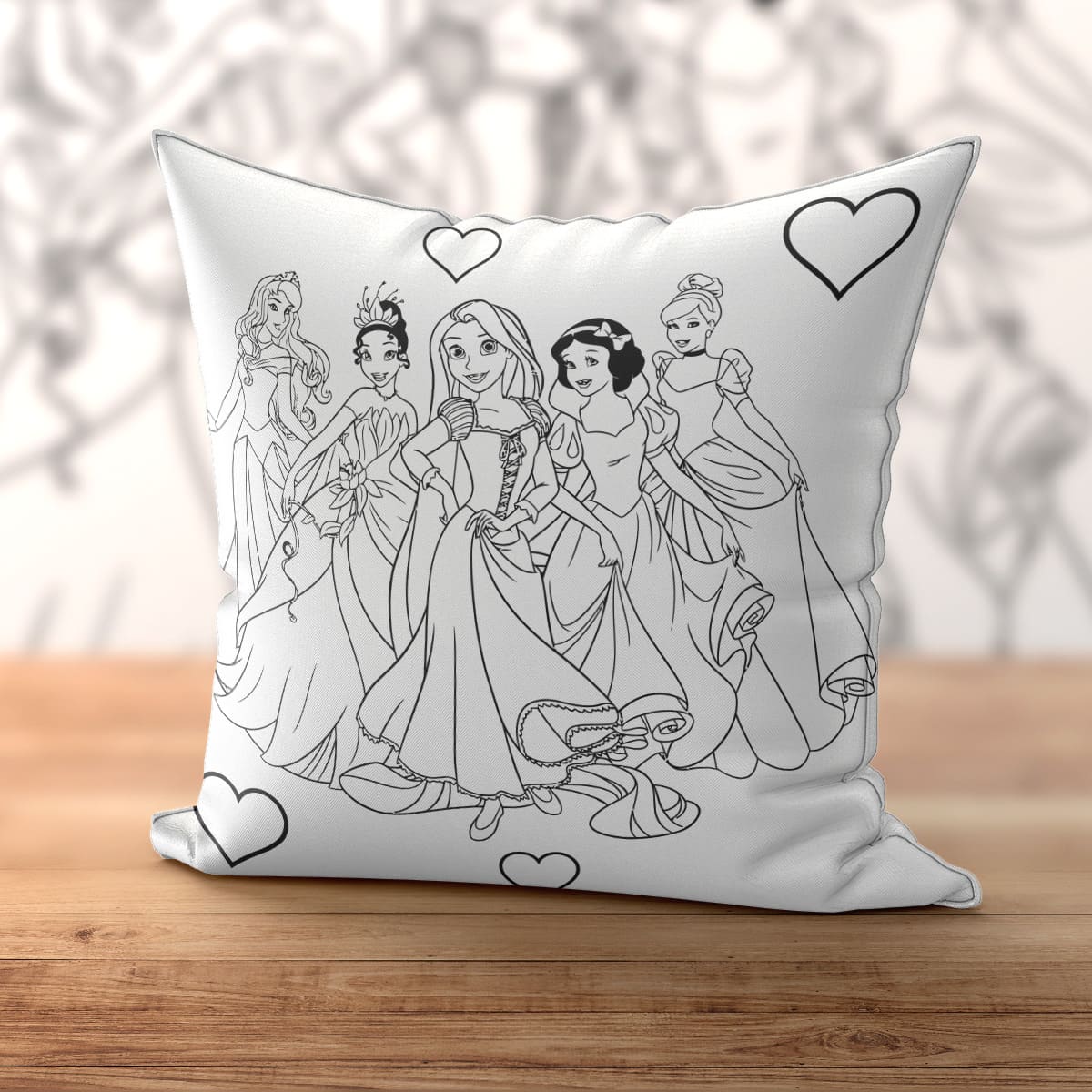 70+ Coloring Pillow Sublimation Images Bundle