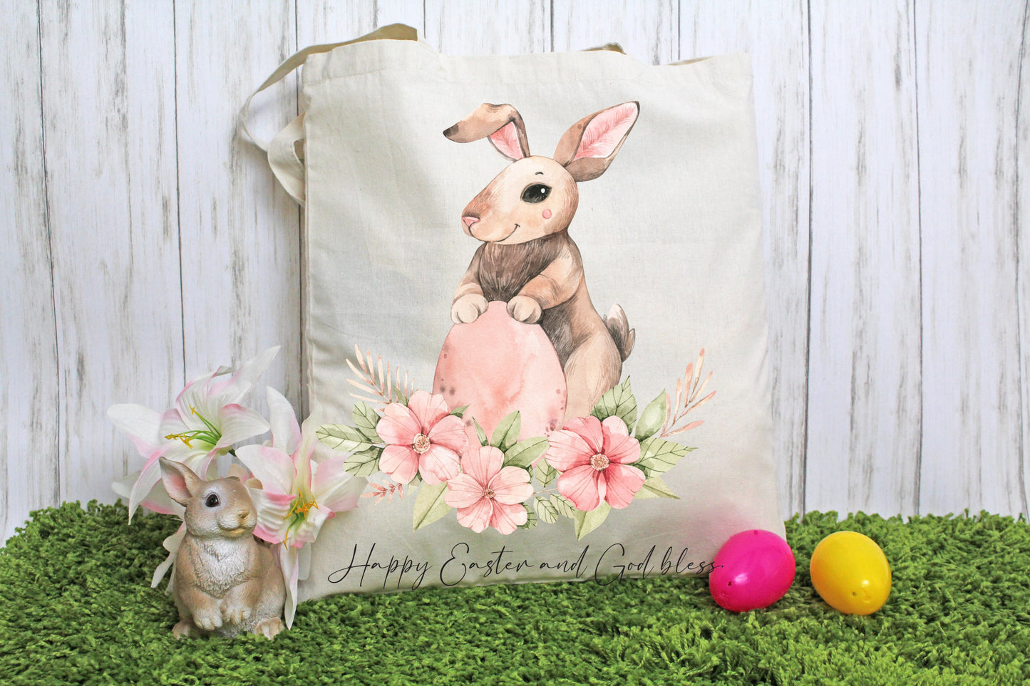 Easter Sublimation/DTF Tote Image Bundle