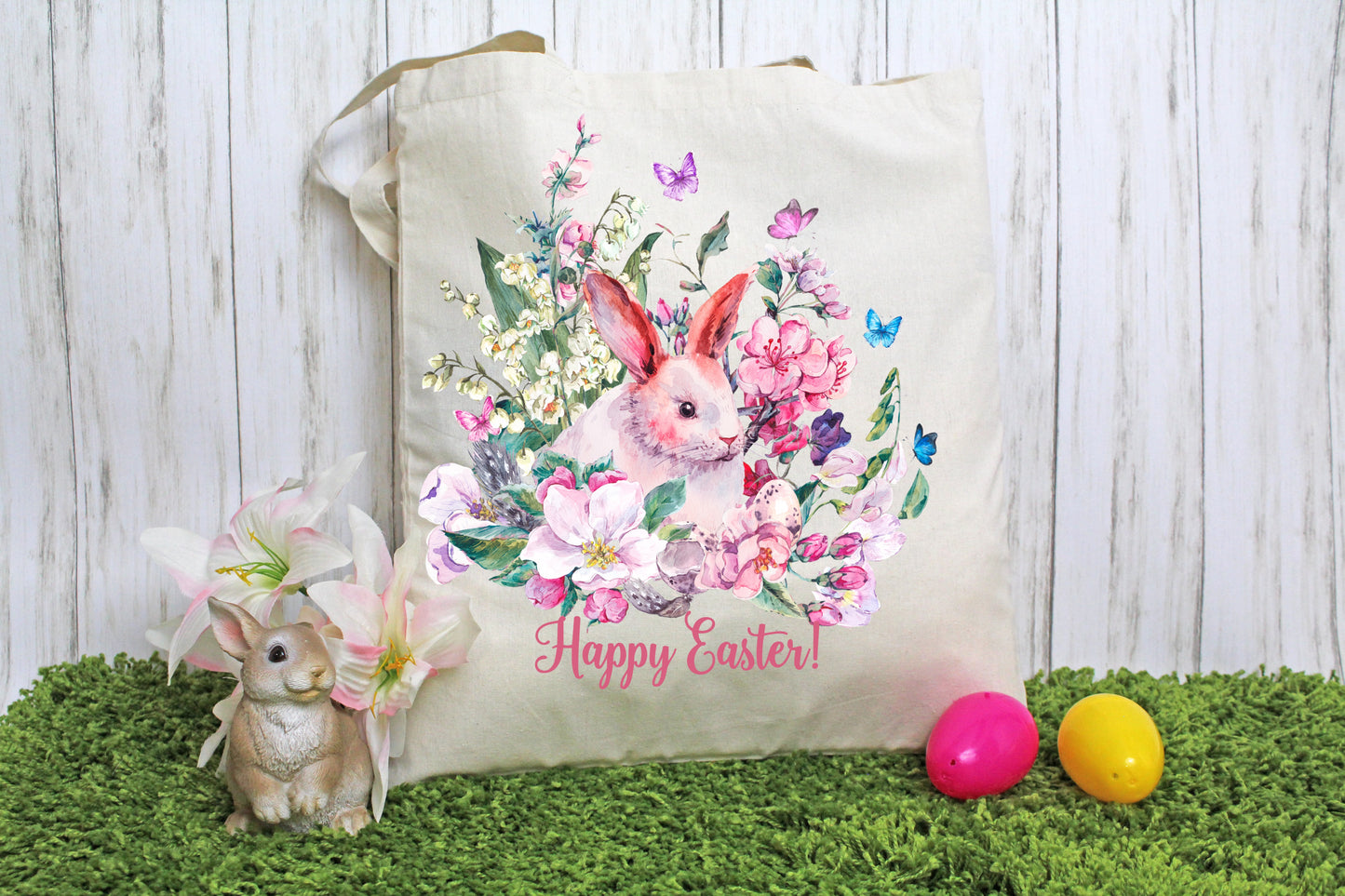 Easter Sublimation/DTF Tote Image Bundle
