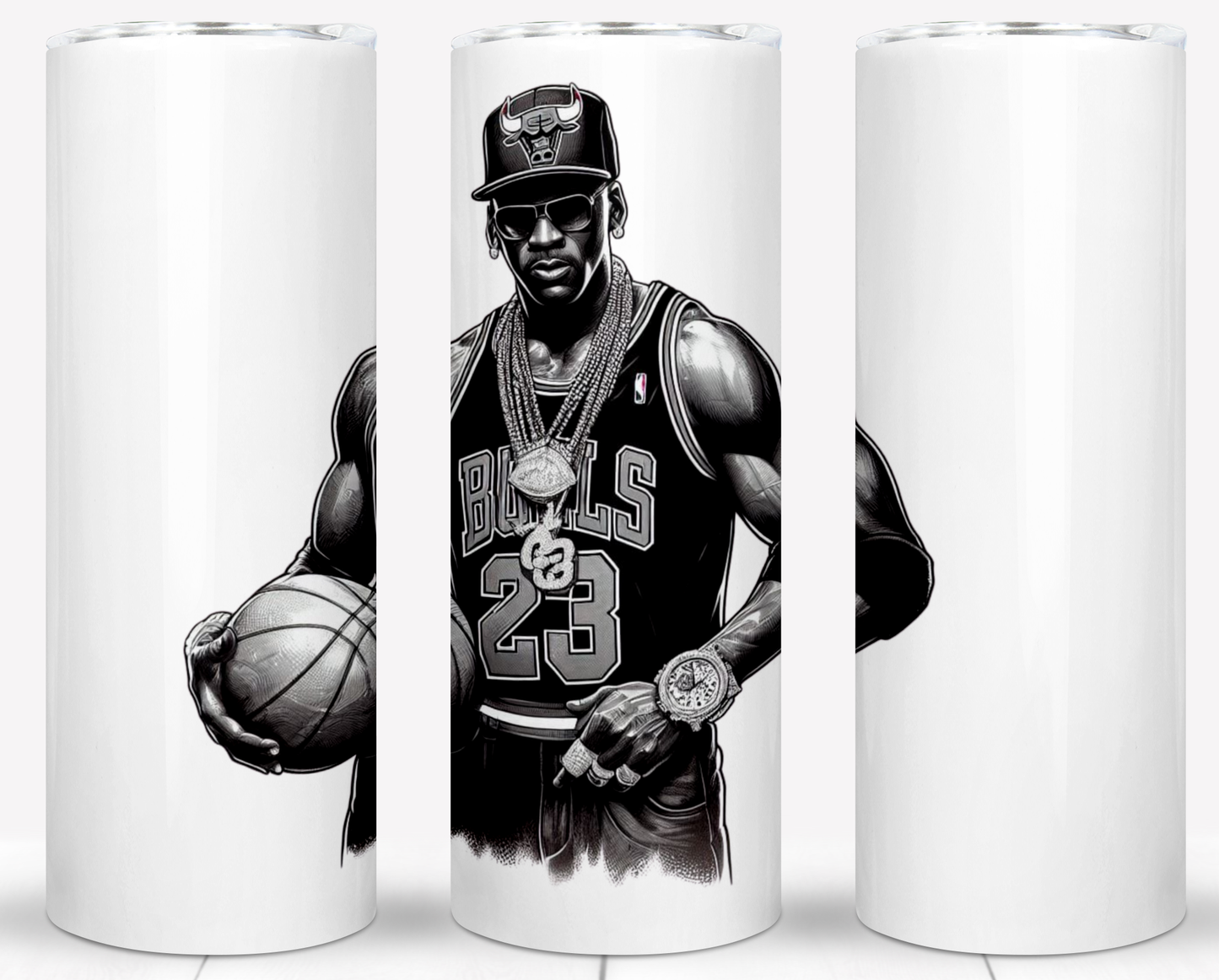 Basketball Sublimation 20oz Tumbler Images Bundle