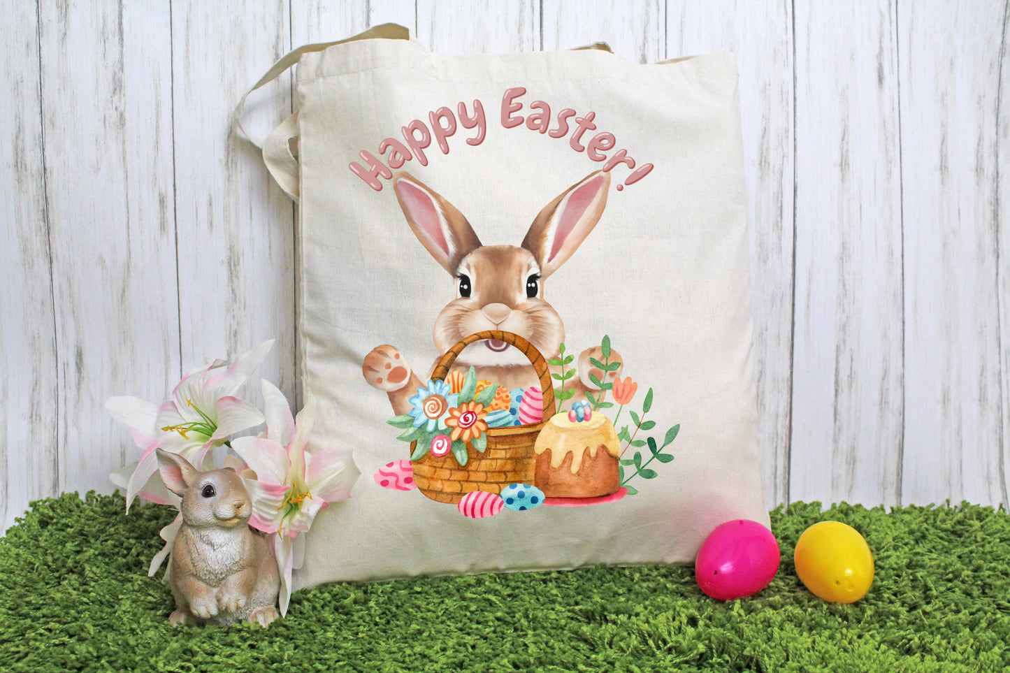 Easter Sublimation/DTF Tote Image Bundle