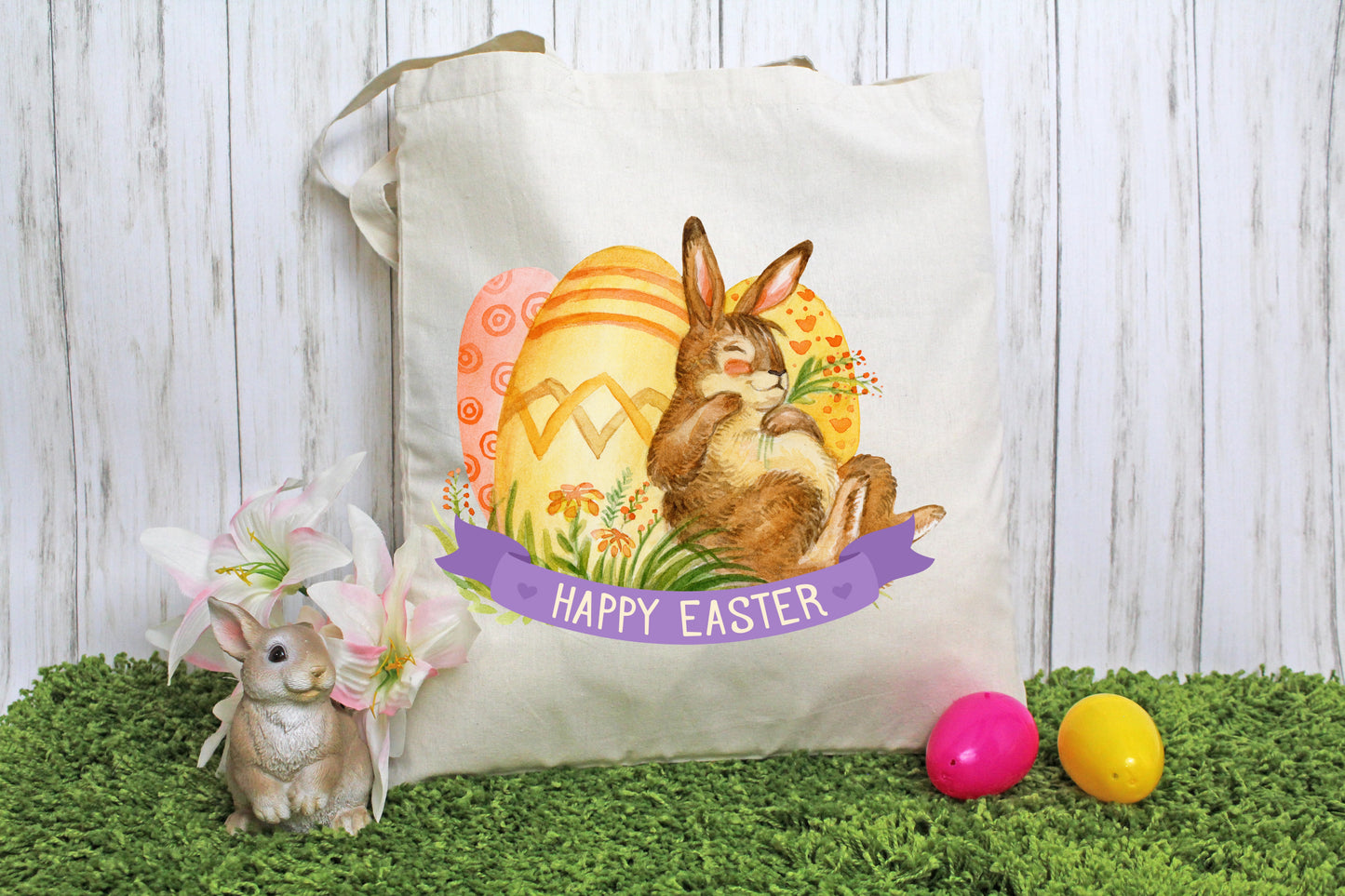 Easter Sublimation/DTF Tote Image Bundle