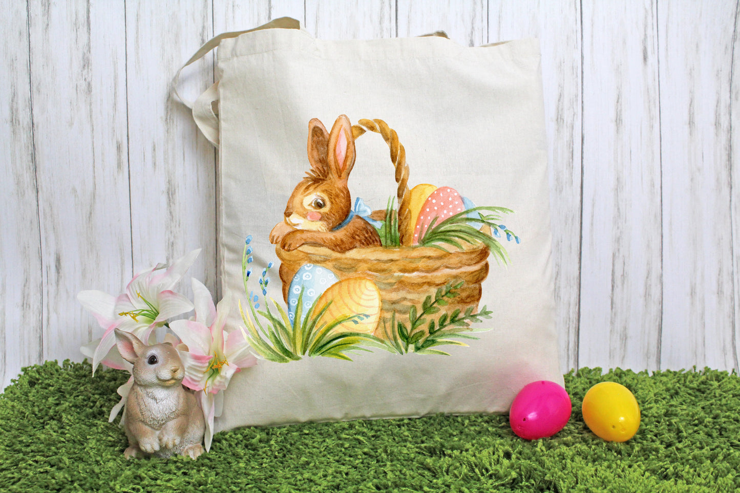 Easter Sublimation/DTF Tote Image Bundle
