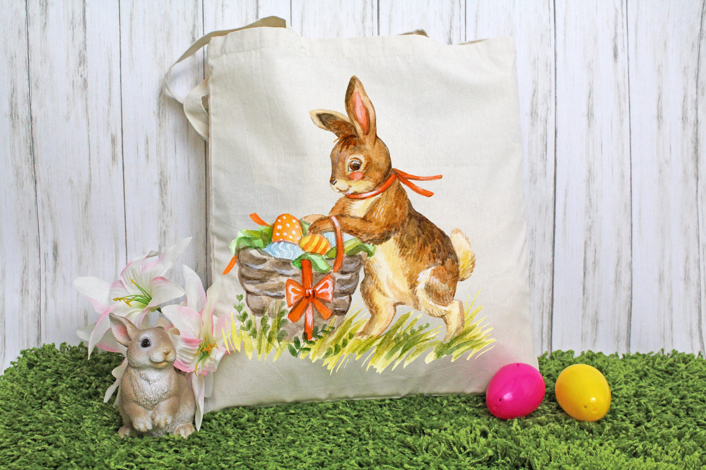 Easter Sublimation/DTF Tote Image Bundle