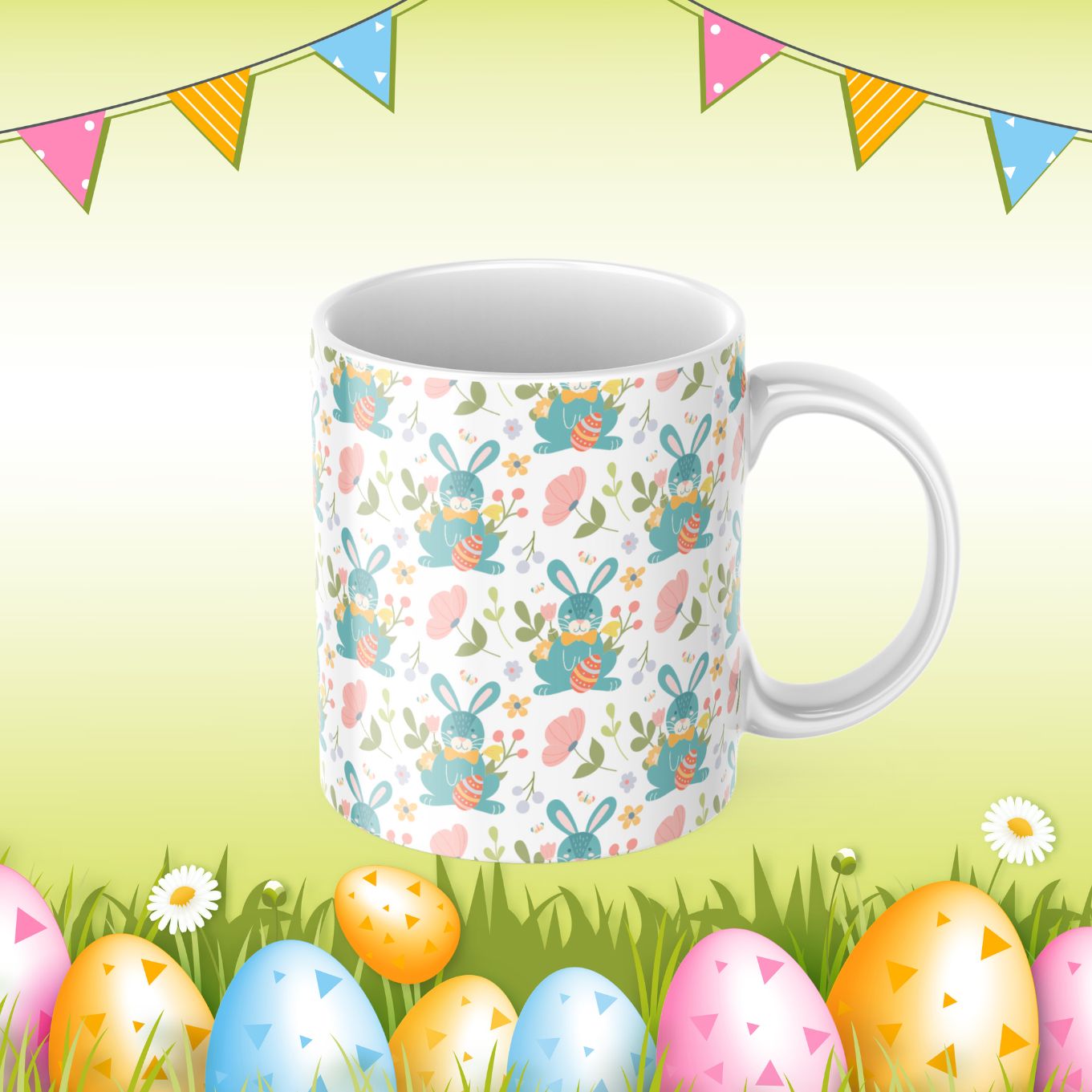 Easter 11/15oz Sublimation Mug Image Bundle