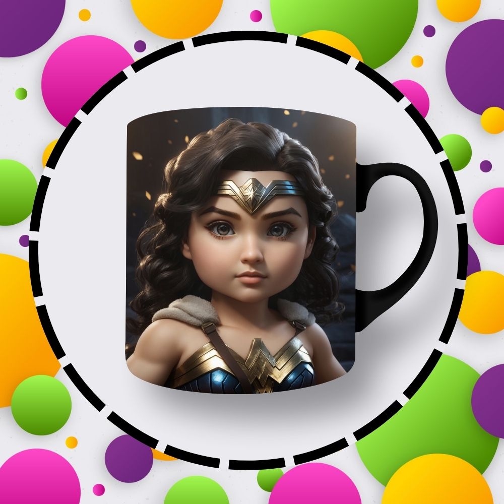 3D Cartoon Sublimation Mug/Kids Tumblers/Pillow Images Bundle