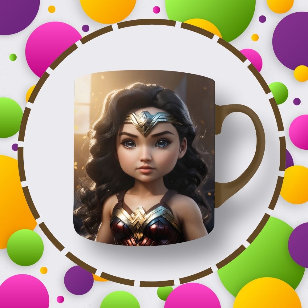 3D Cartoon Sublimation Mug/Kids Tumblers/Pillow Images Bundle