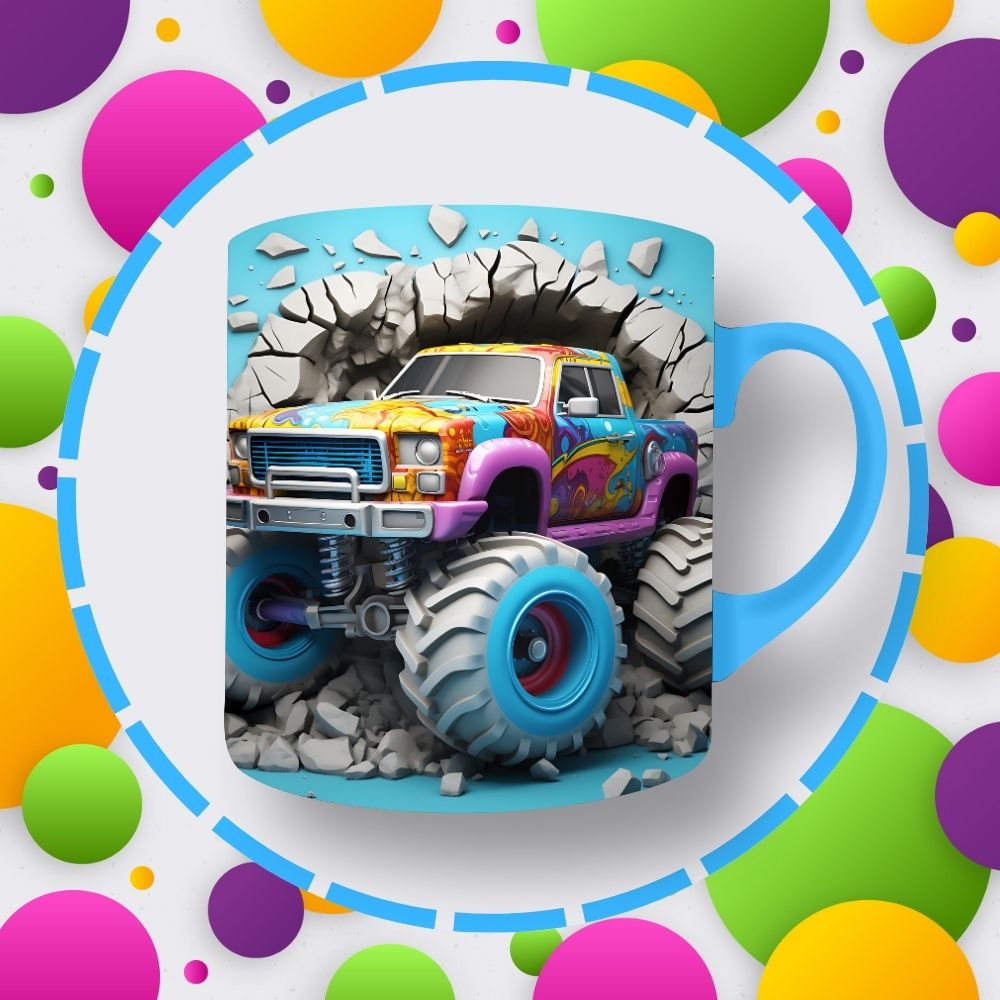 3D Cartoon Sublimation Mug/Kids Tumblers/Pillow Images Bundle
