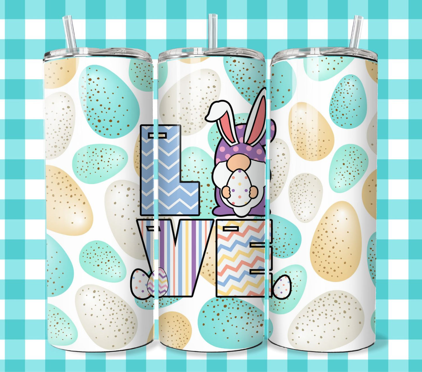 Easter 20oz Sublimation Tumbler Images Bundle
