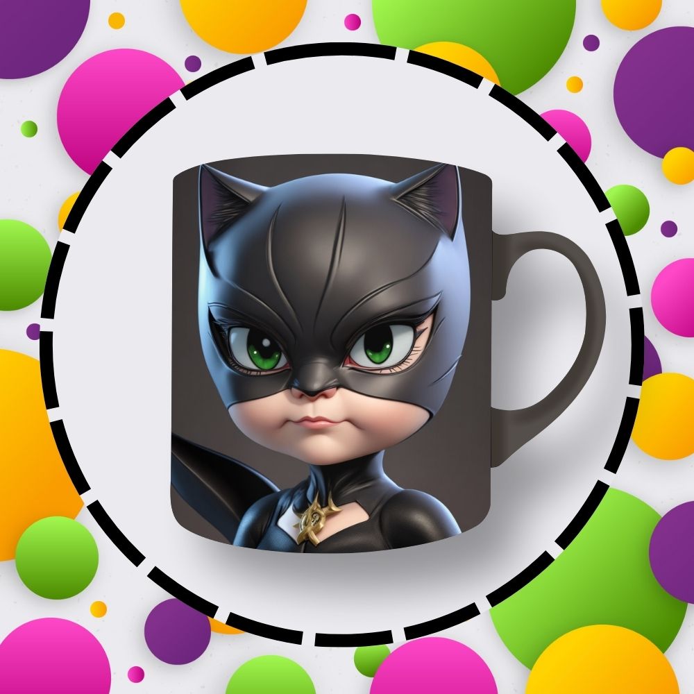 3D Cartoon Sublimation Mug/Kids Tumblers/Pillow Images Bundle