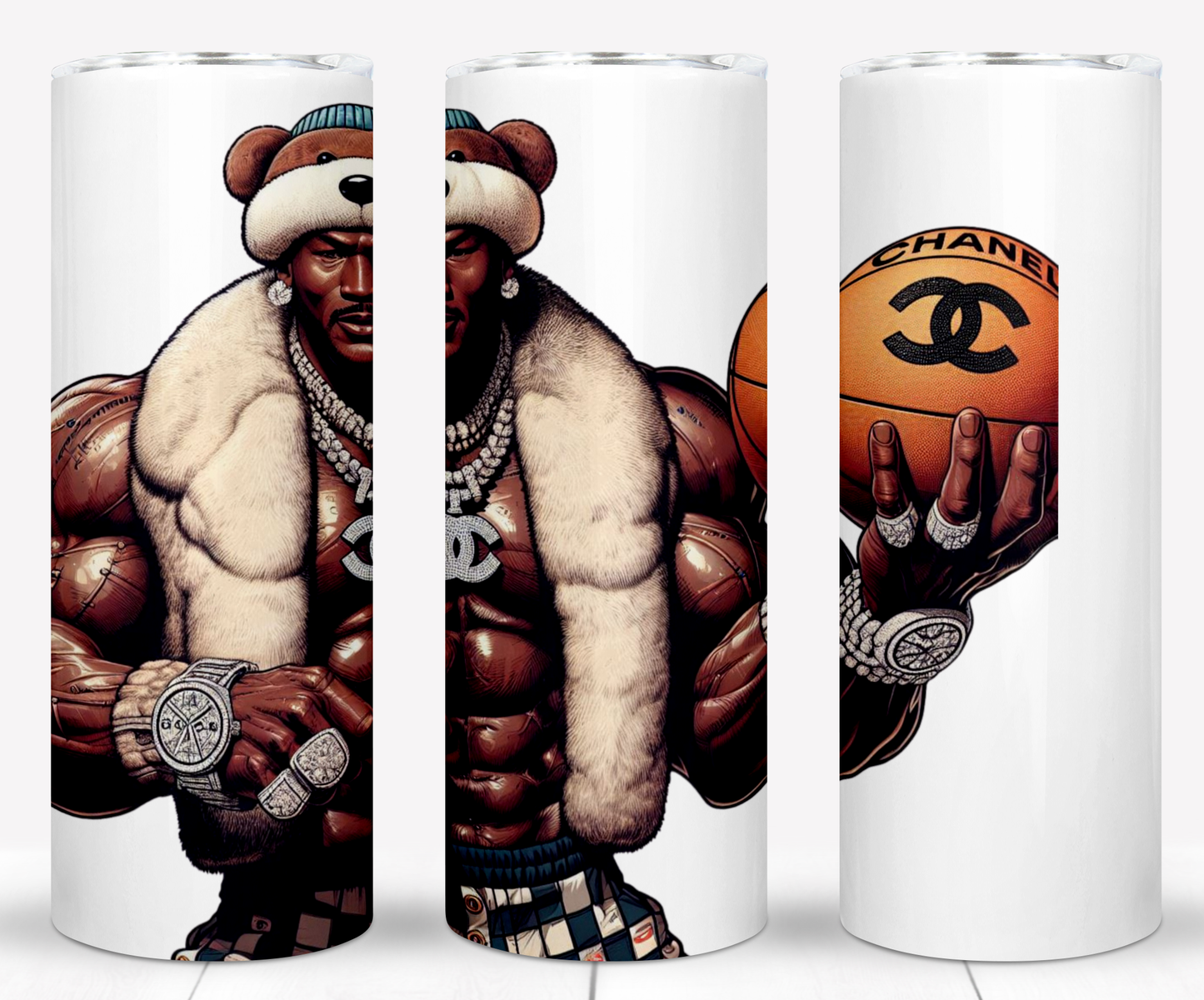 Basketball Sublimation 20oz Tumbler Images Bundle
