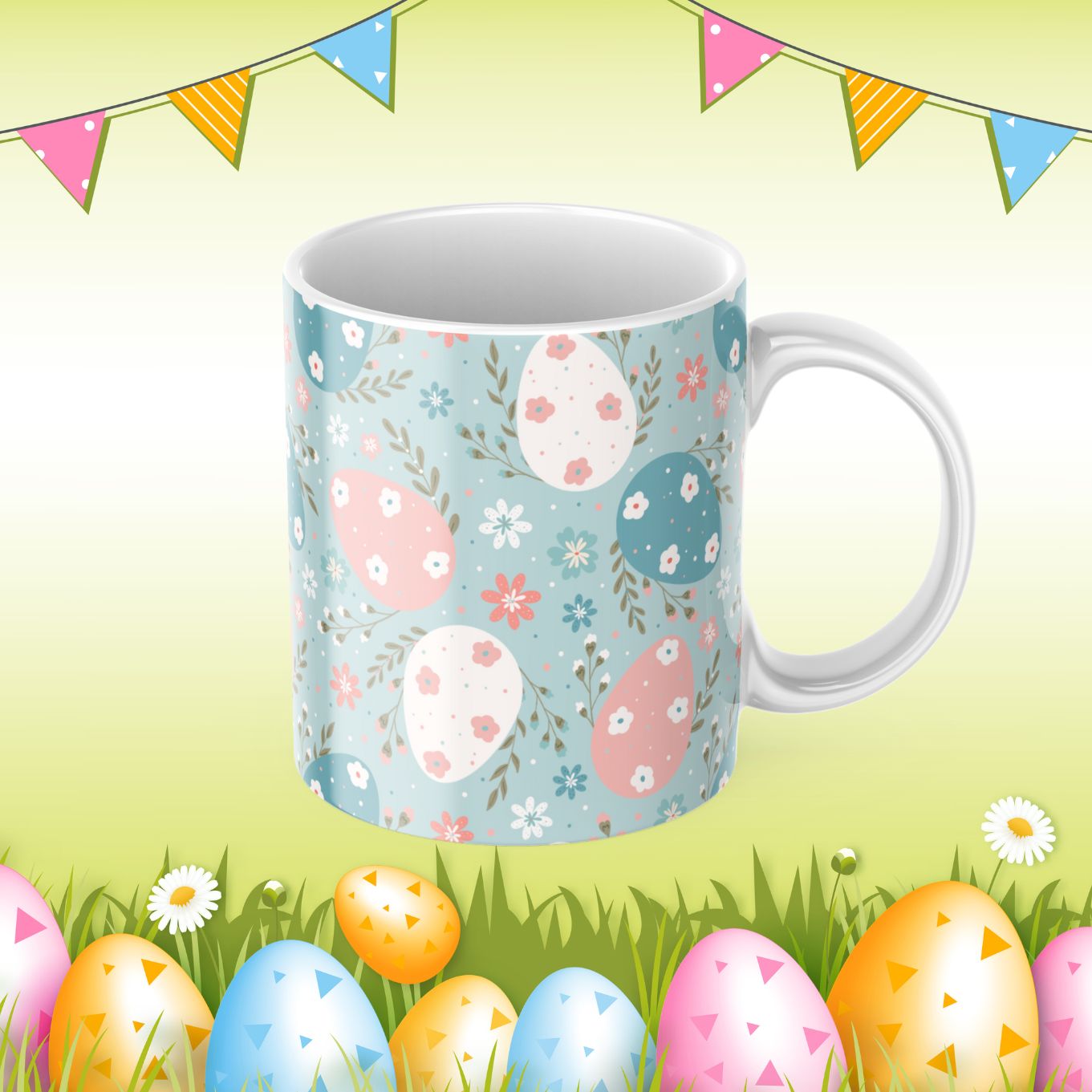 Easter 11/15oz Sublimation Mug Image Bundle