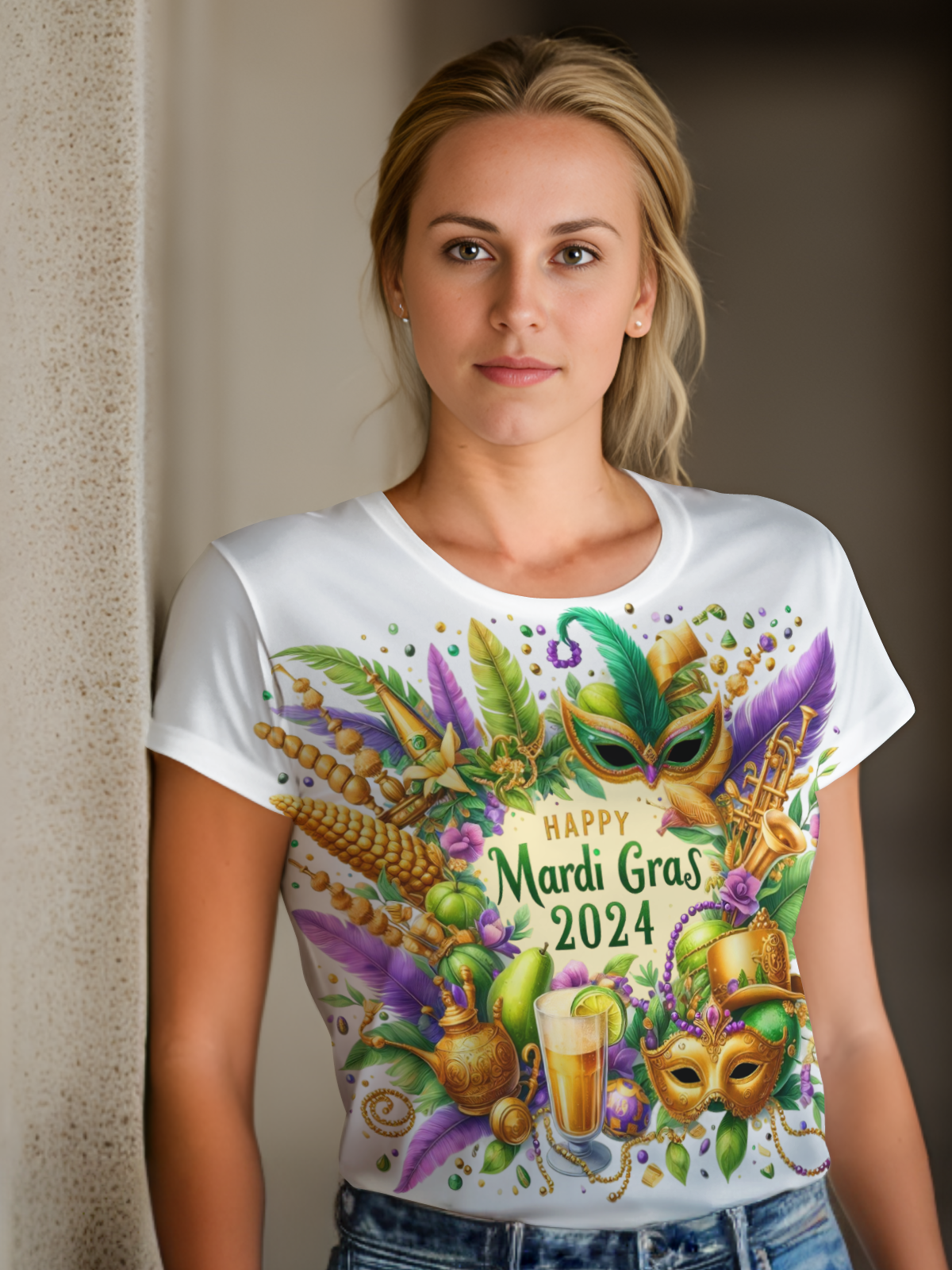 Mardi Gras T-shirt Images DTF/Sublimation Bundle