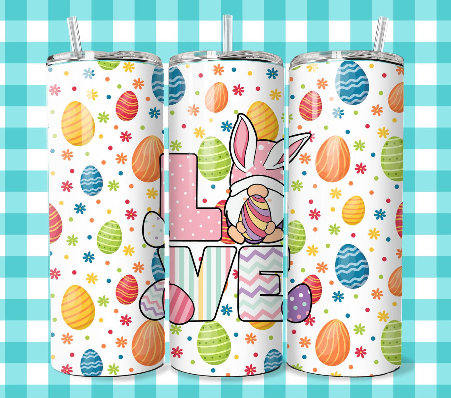 Easter 20oz Sublimation Tumbler Images Bundle