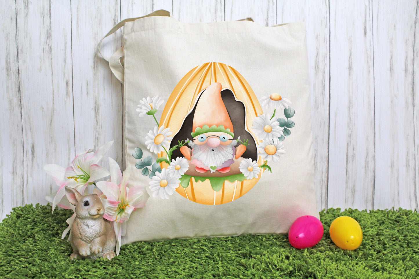 Easter Sublimation/DTF Tote Image Bundle