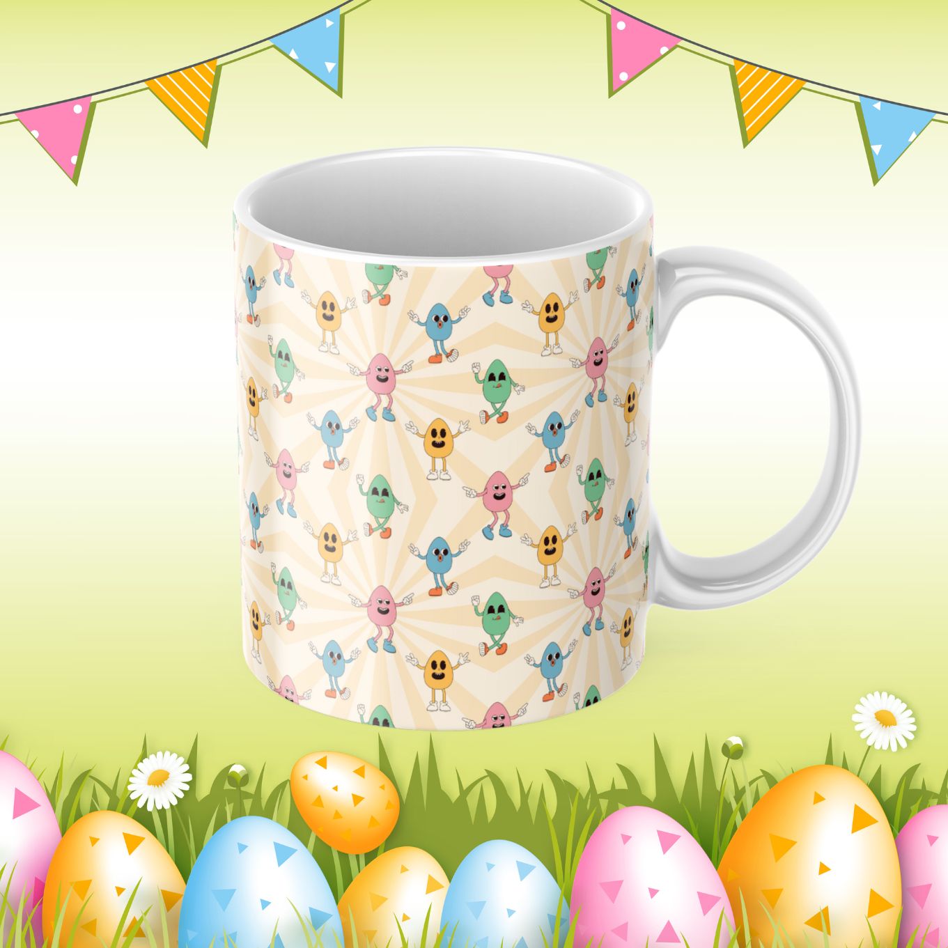 Easter 11/15oz Sublimation Mug Image Bundle