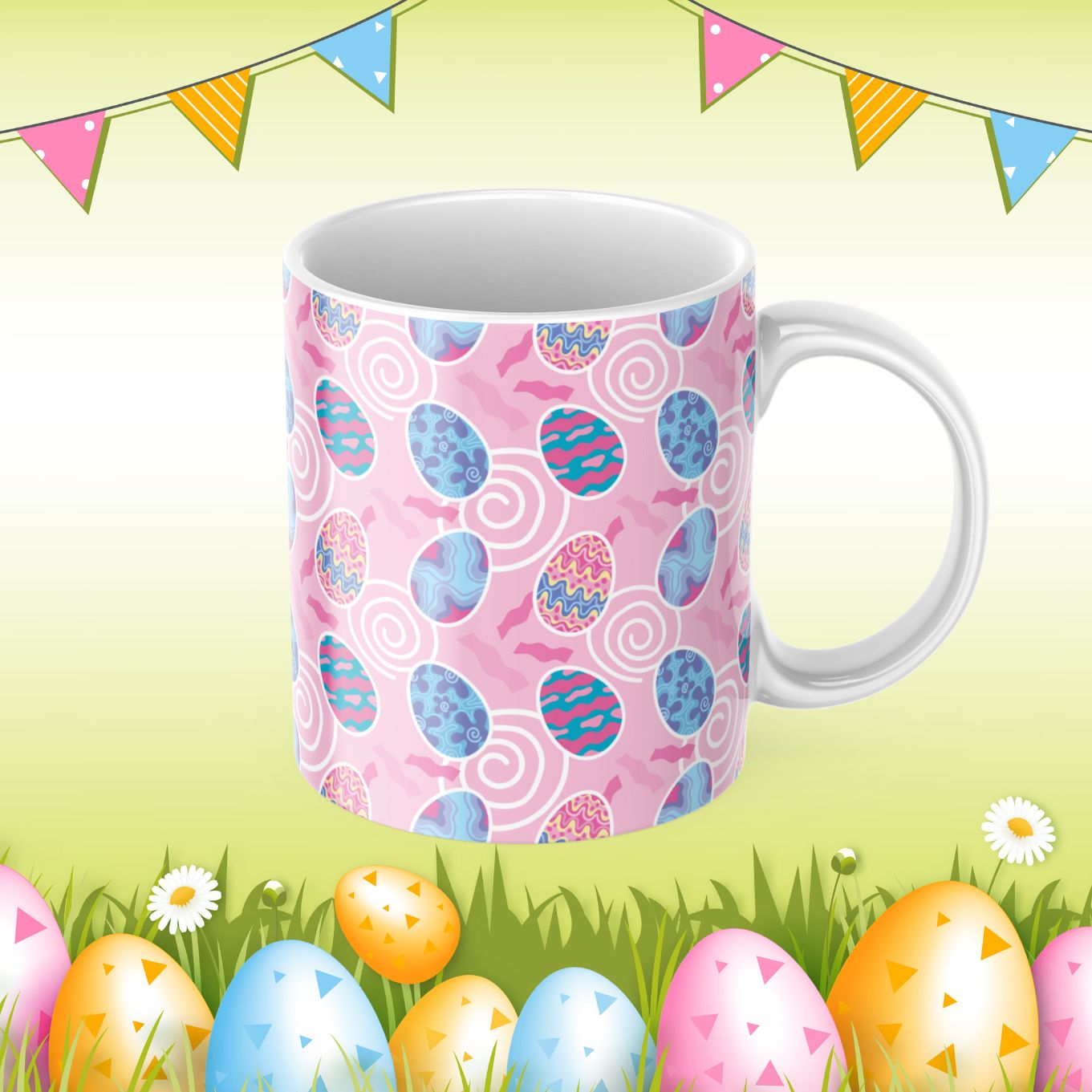 Easter 11/15oz Sublimation Mug Image Bundle