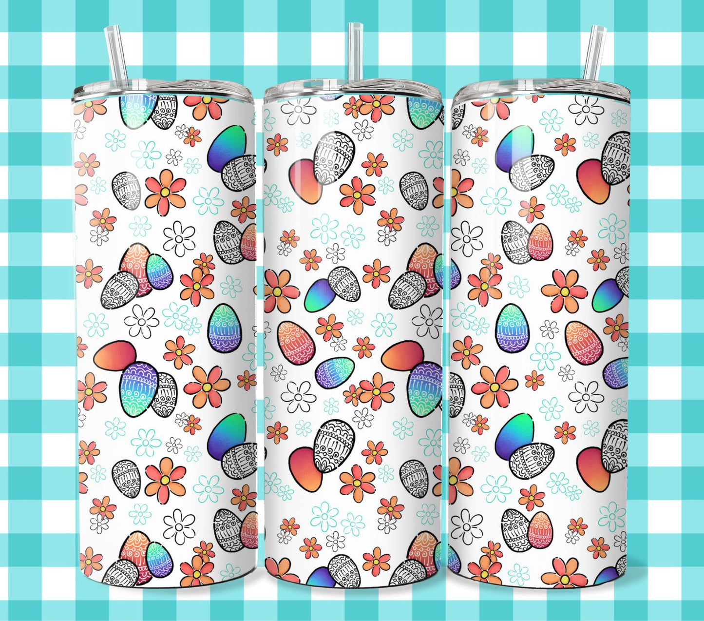 Easter 20oz Sublimation Tumbler Images Bundle