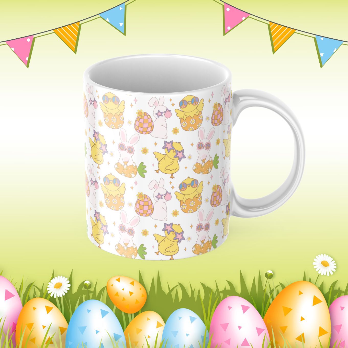 Easter 11/15oz Sublimation Mug Image Bundle