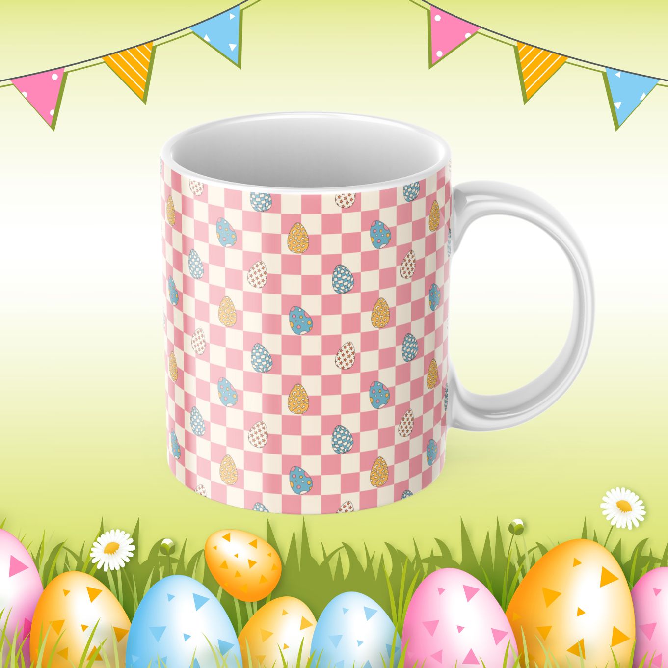 Easter 11/15oz Sublimation Mug Image Bundle