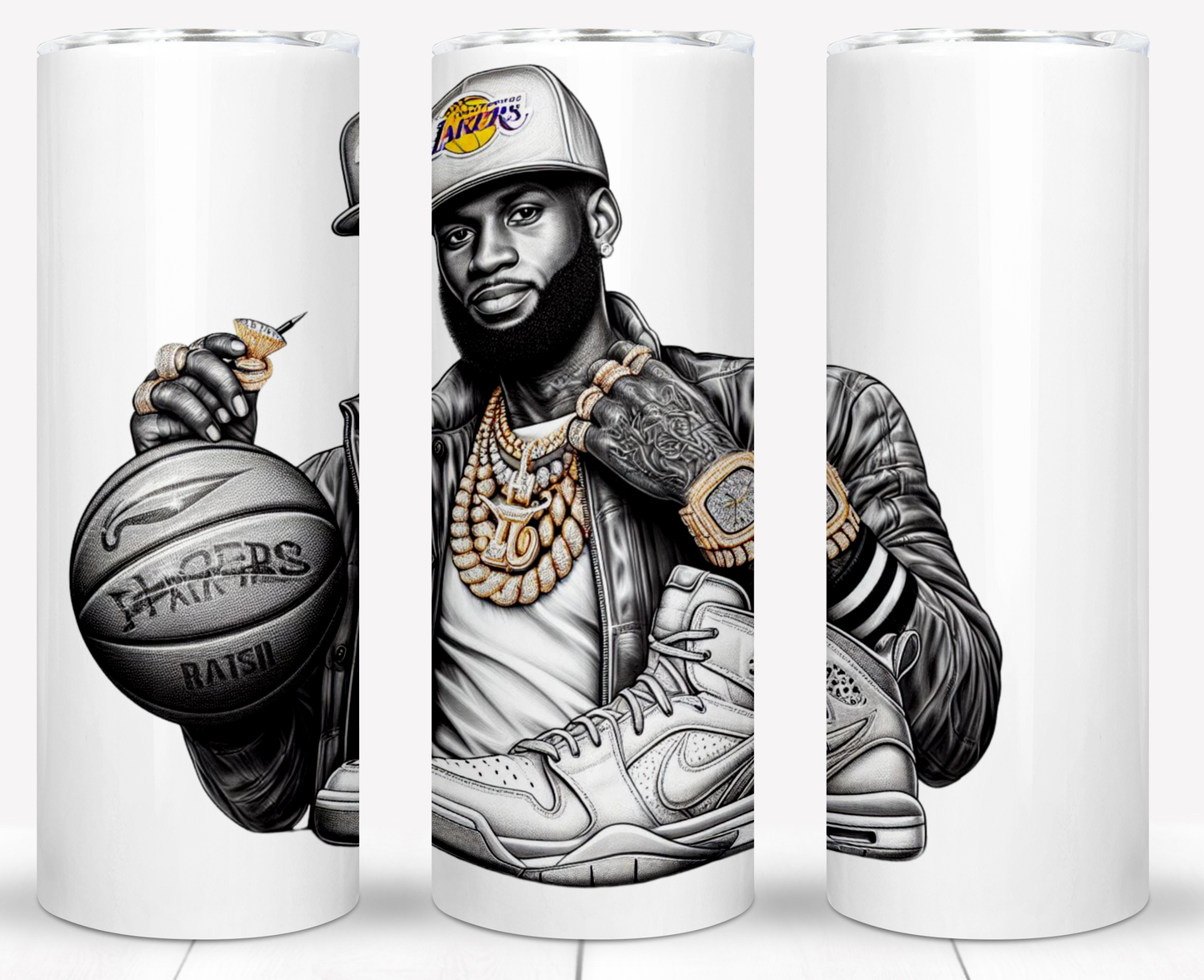 Basketball Sublimation 20oz Tumbler Images Bundle