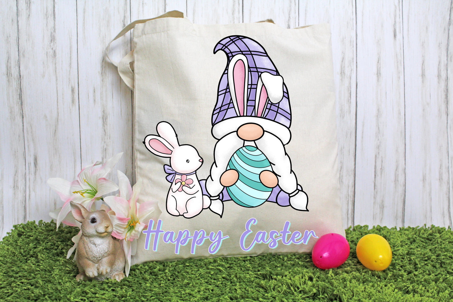 Easter Sublimation/DTF Tote Image Bundle
