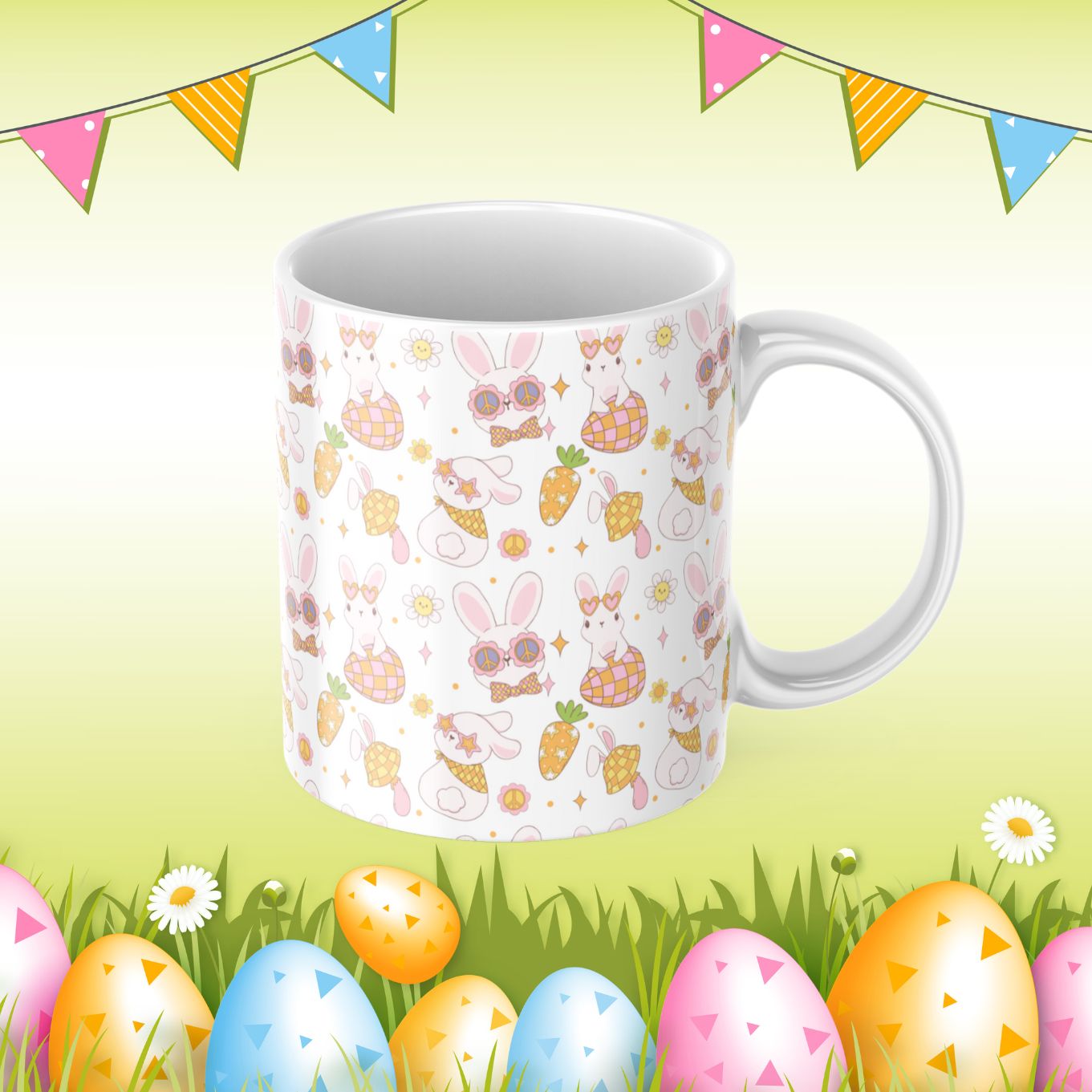 Easter 11/15oz Sublimation Mug Image Bundle