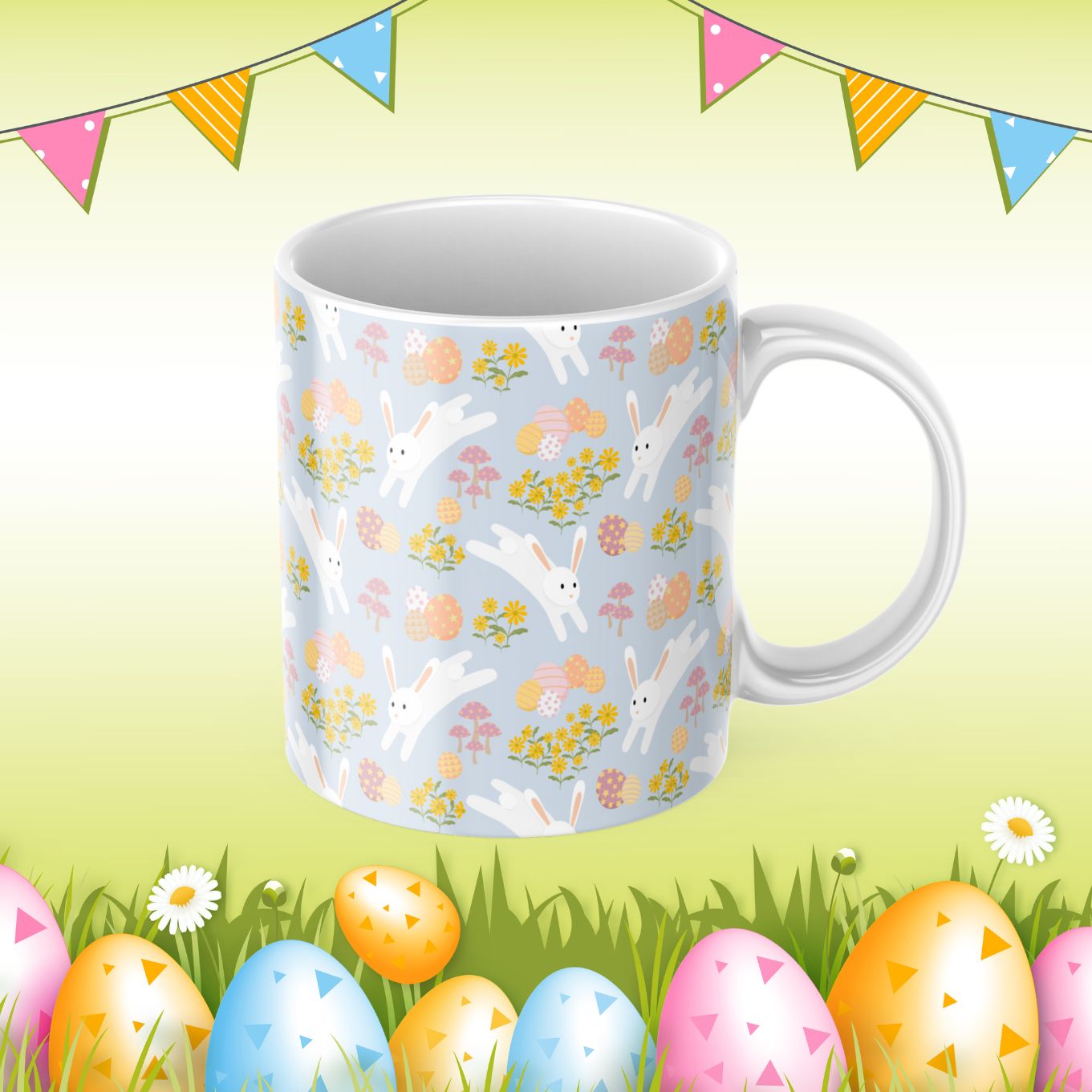 Easter 11/15oz Sublimation Mug Image Bundle