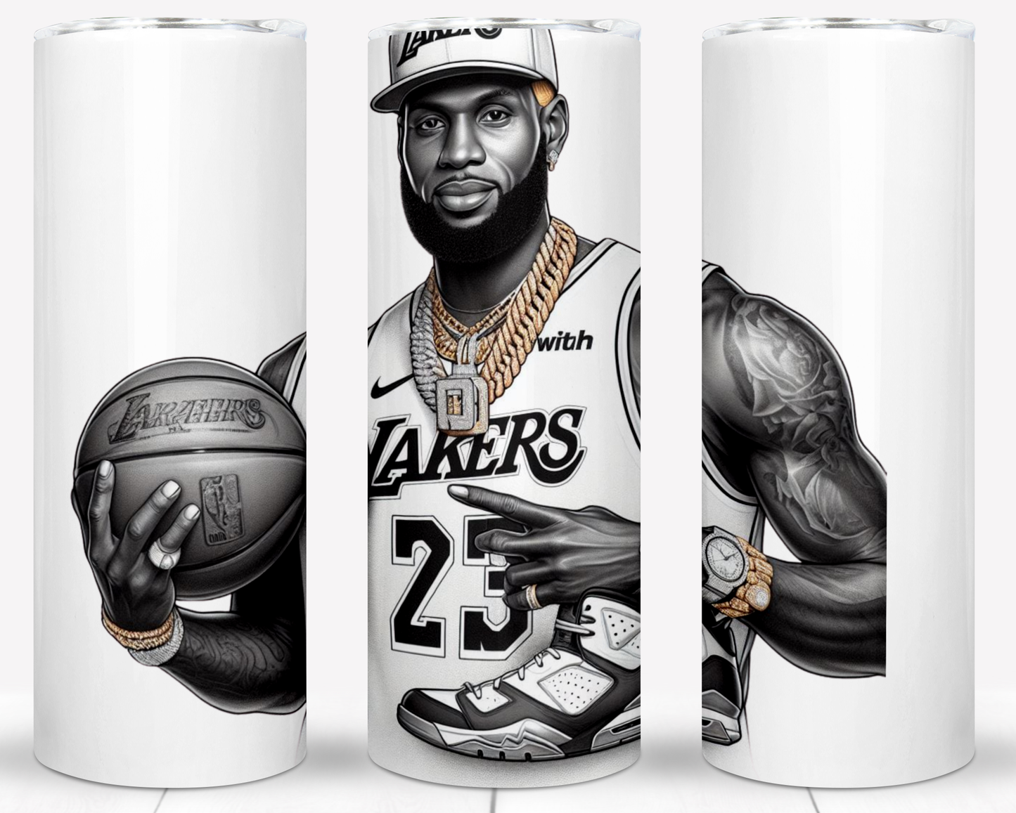 Basketball Sublimation 20oz Tumbler Images Bundle