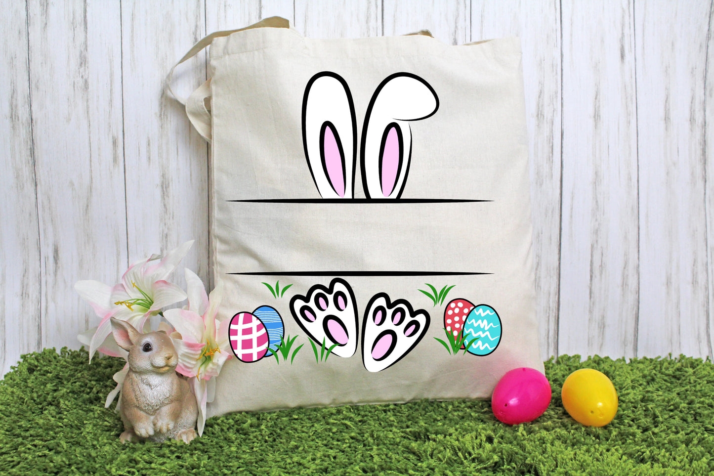 Easter Sublimation/DTF Tote Image Bundle