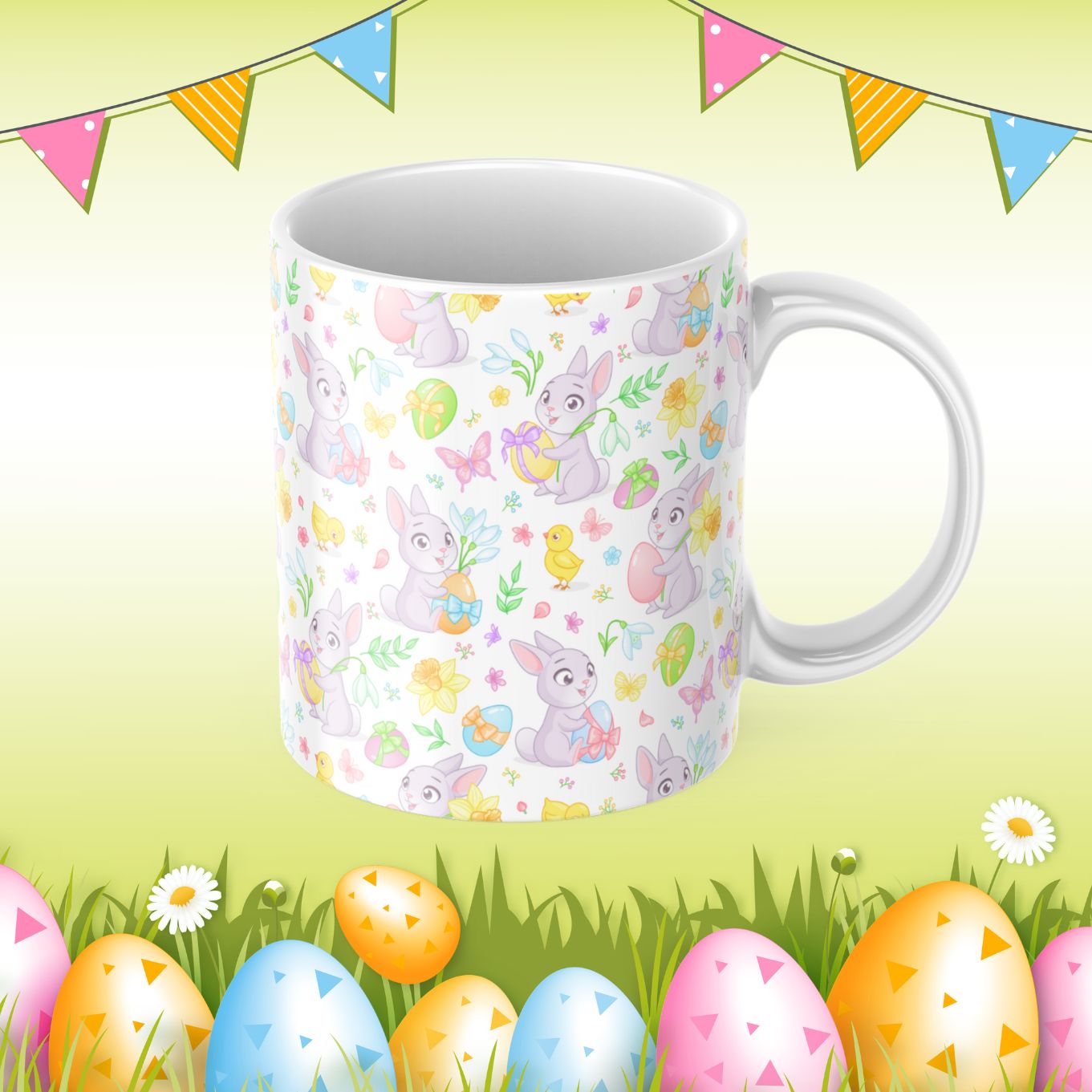 Easter 11/15oz Sublimation Mug Image Bundle