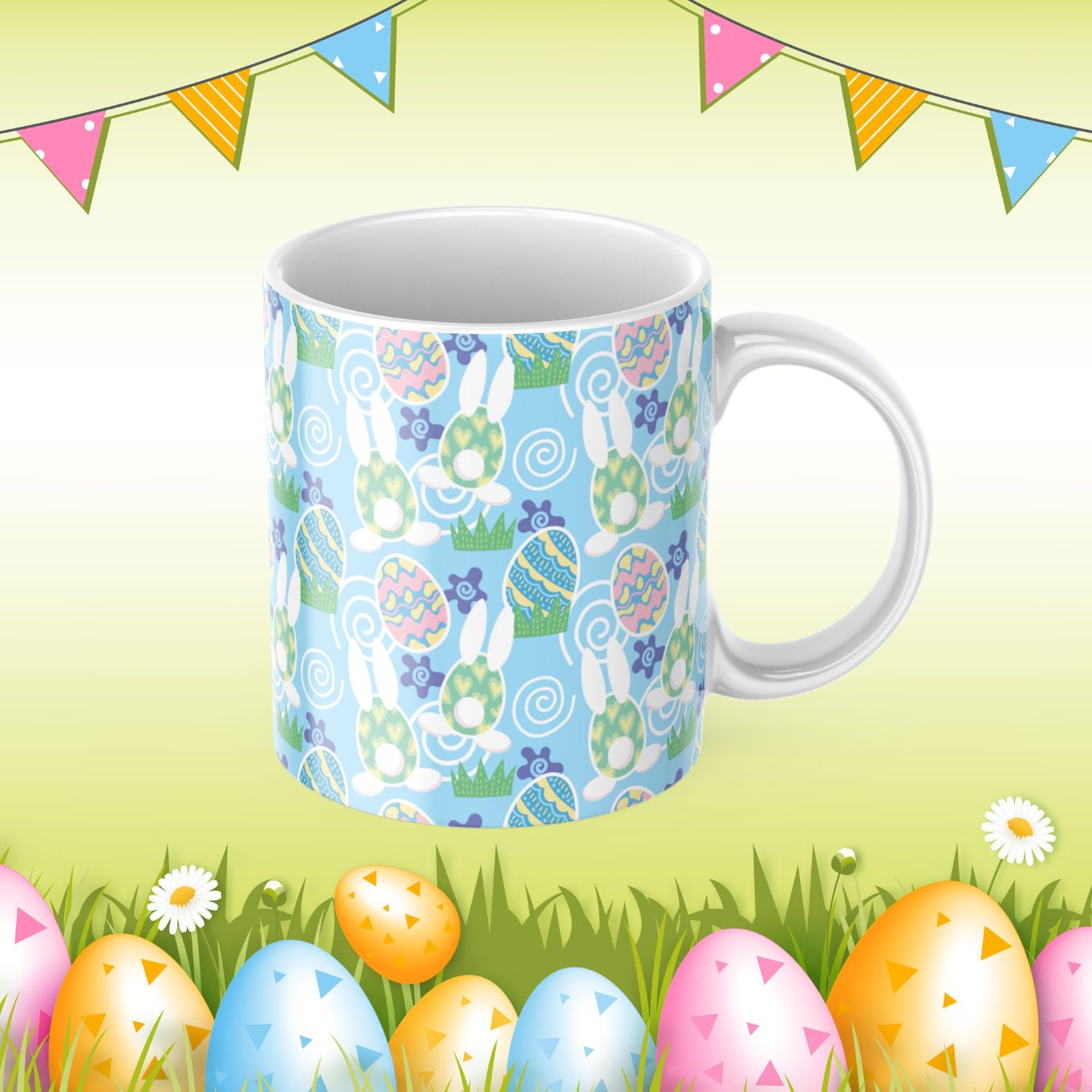 Easter 11/15oz Sublimation Mug Image Bundle