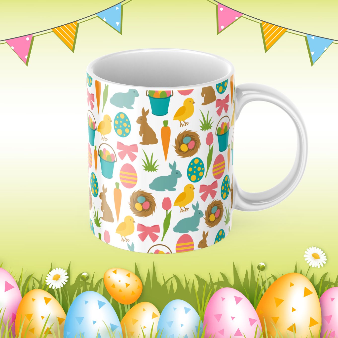 Easter 11/15oz Sublimation Mug Image Bundle
