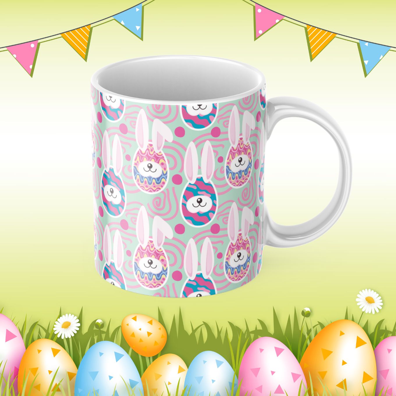 Easter 11/15oz Sublimation Mug Image Bundle