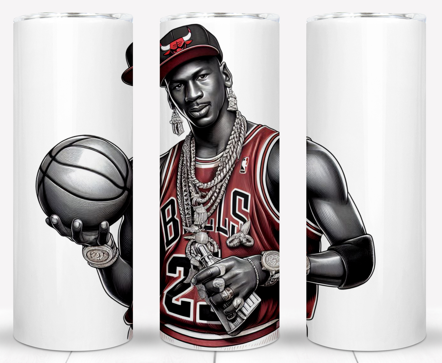 Basketball Sublimation 20oz Tumbler Images Bundle