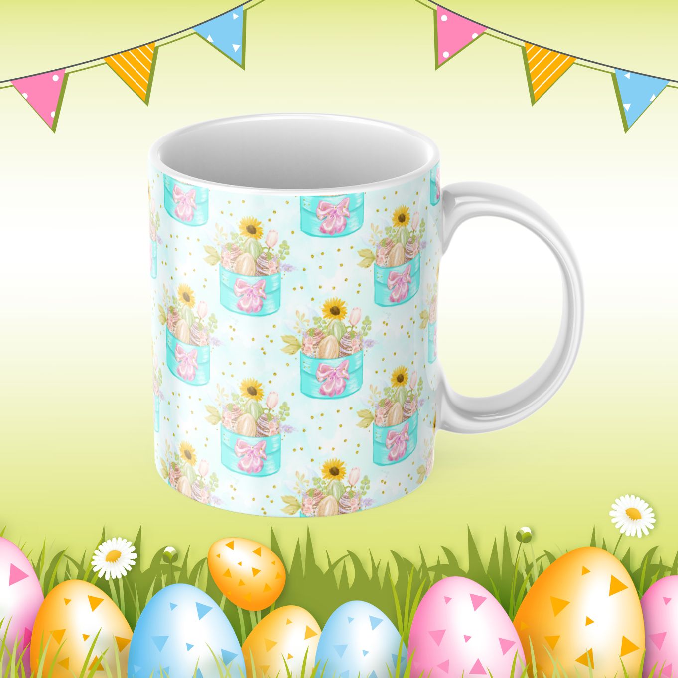Easter 11/15oz Sublimation Mug Image Bundle