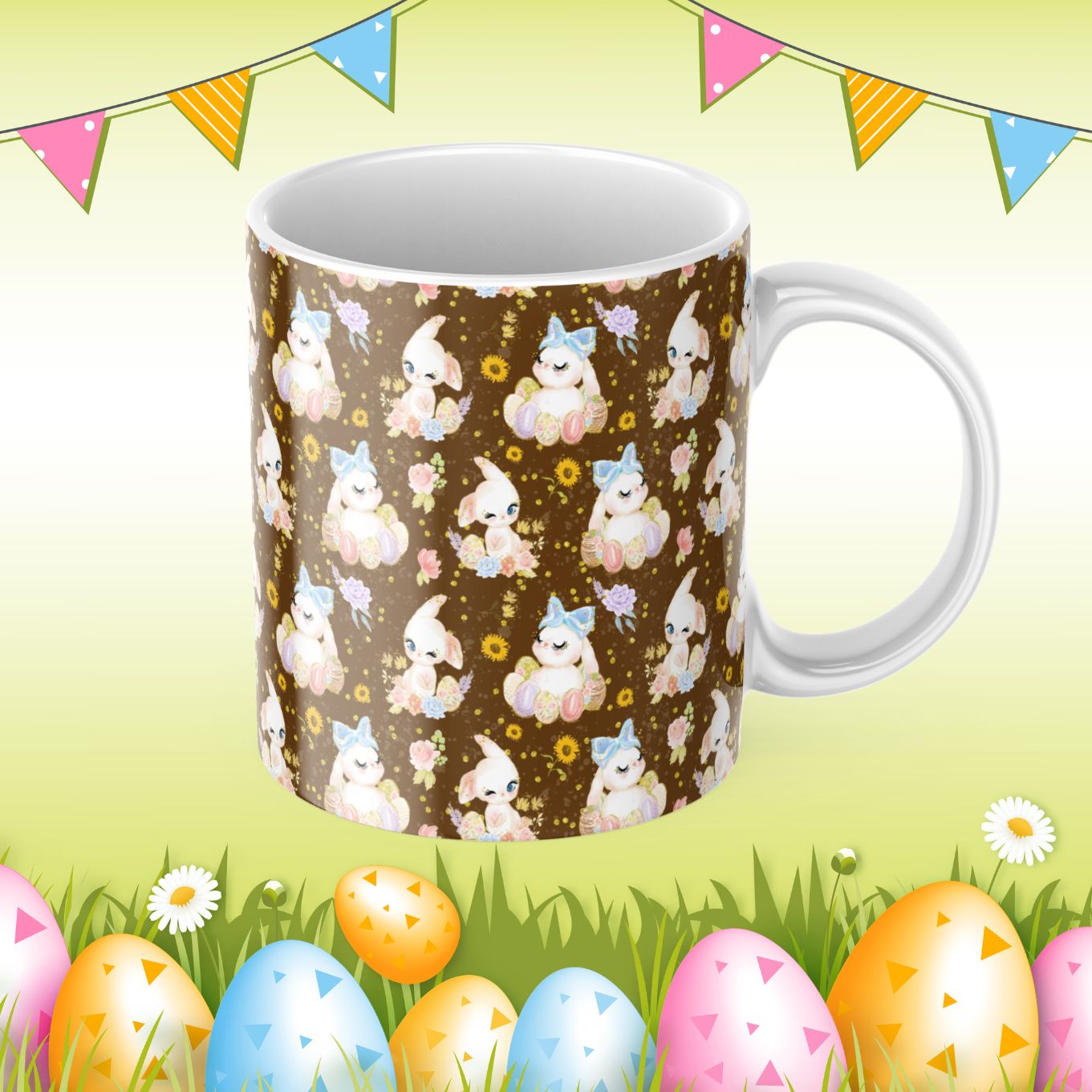 Easter 11/15oz Sublimation Mug Image Bundle