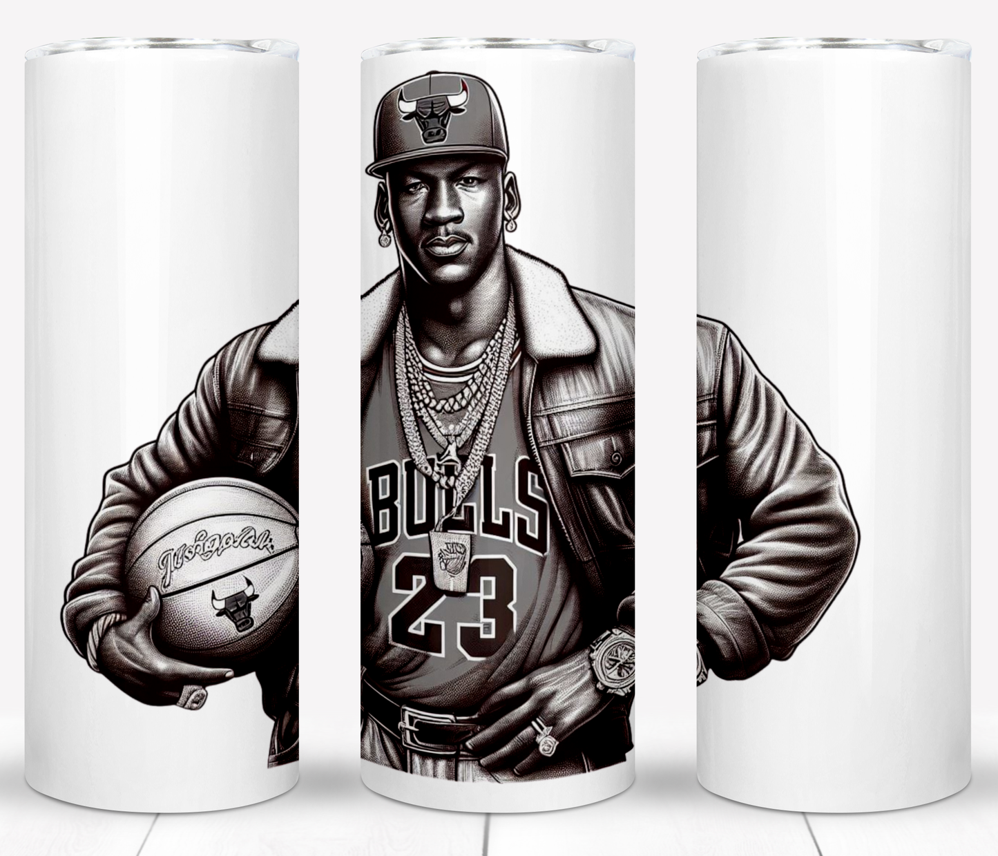 Basketball Sublimation 20oz Tumbler Images Bundle