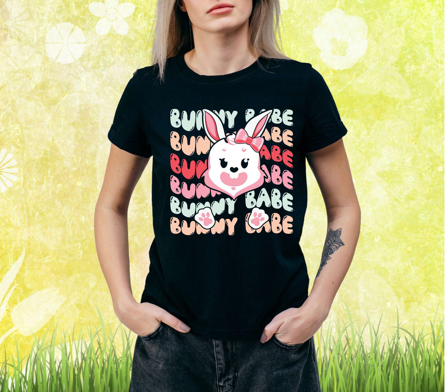 Easter Sublimation/DTF T-Shirt Image Bundle