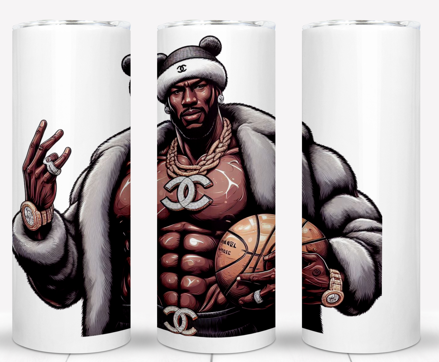 Basketball Sublimation 20oz Tumbler Images Bundle