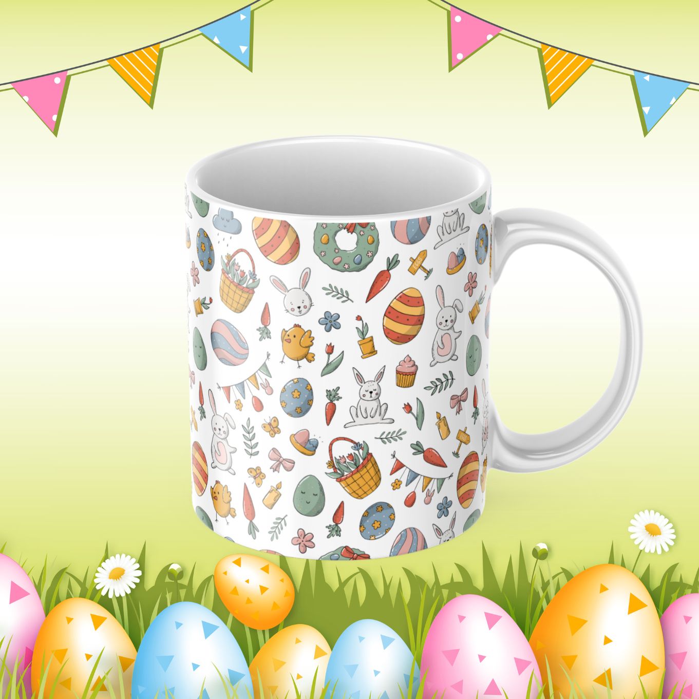 Easter 11/15oz Sublimation Mug Image Bundle