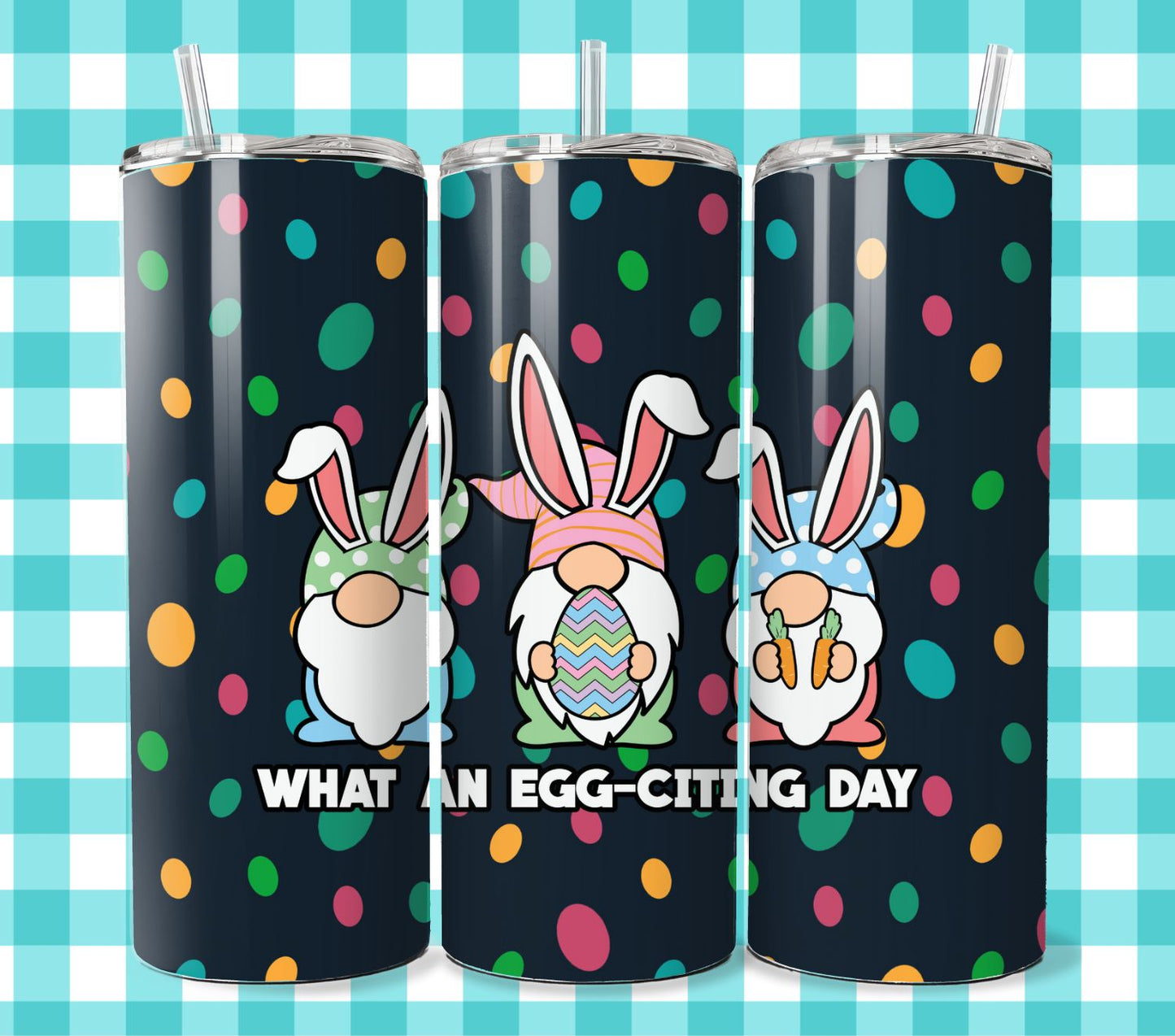 Easter 20oz Sublimation Tumbler Images Bundle