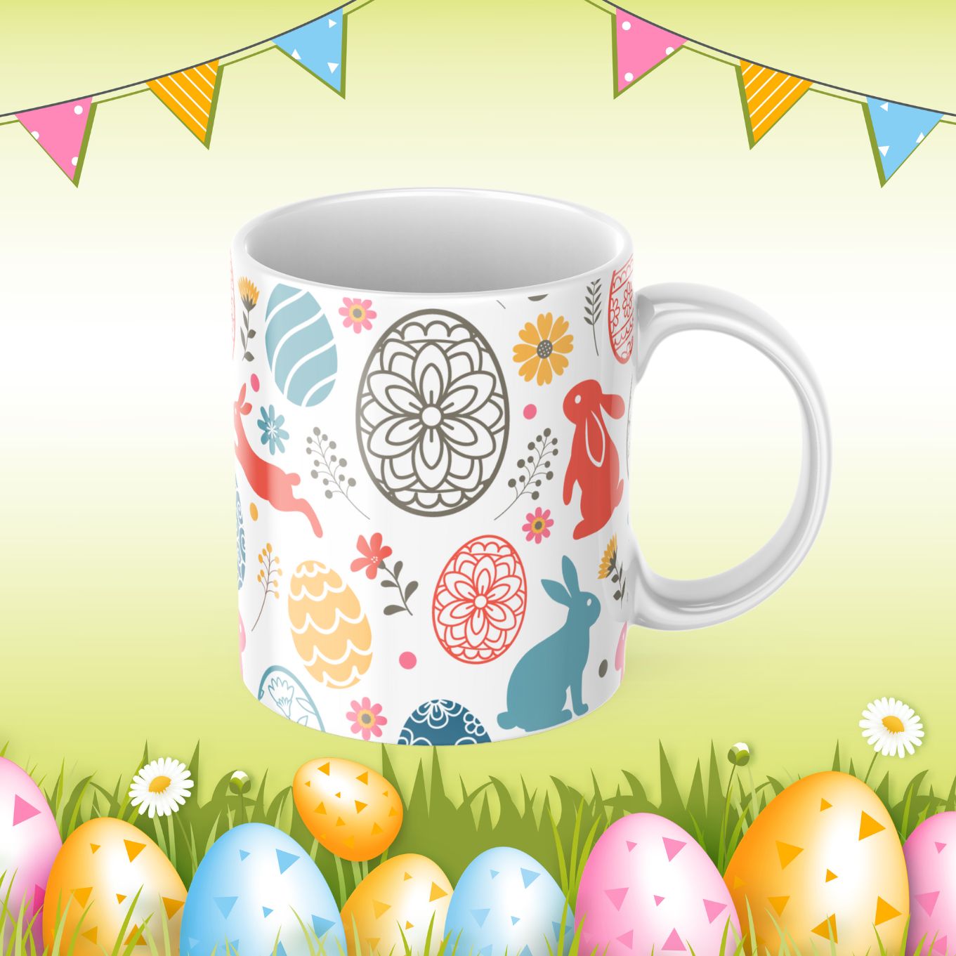 Easter 11/15oz Sublimation Mug Image Bundle